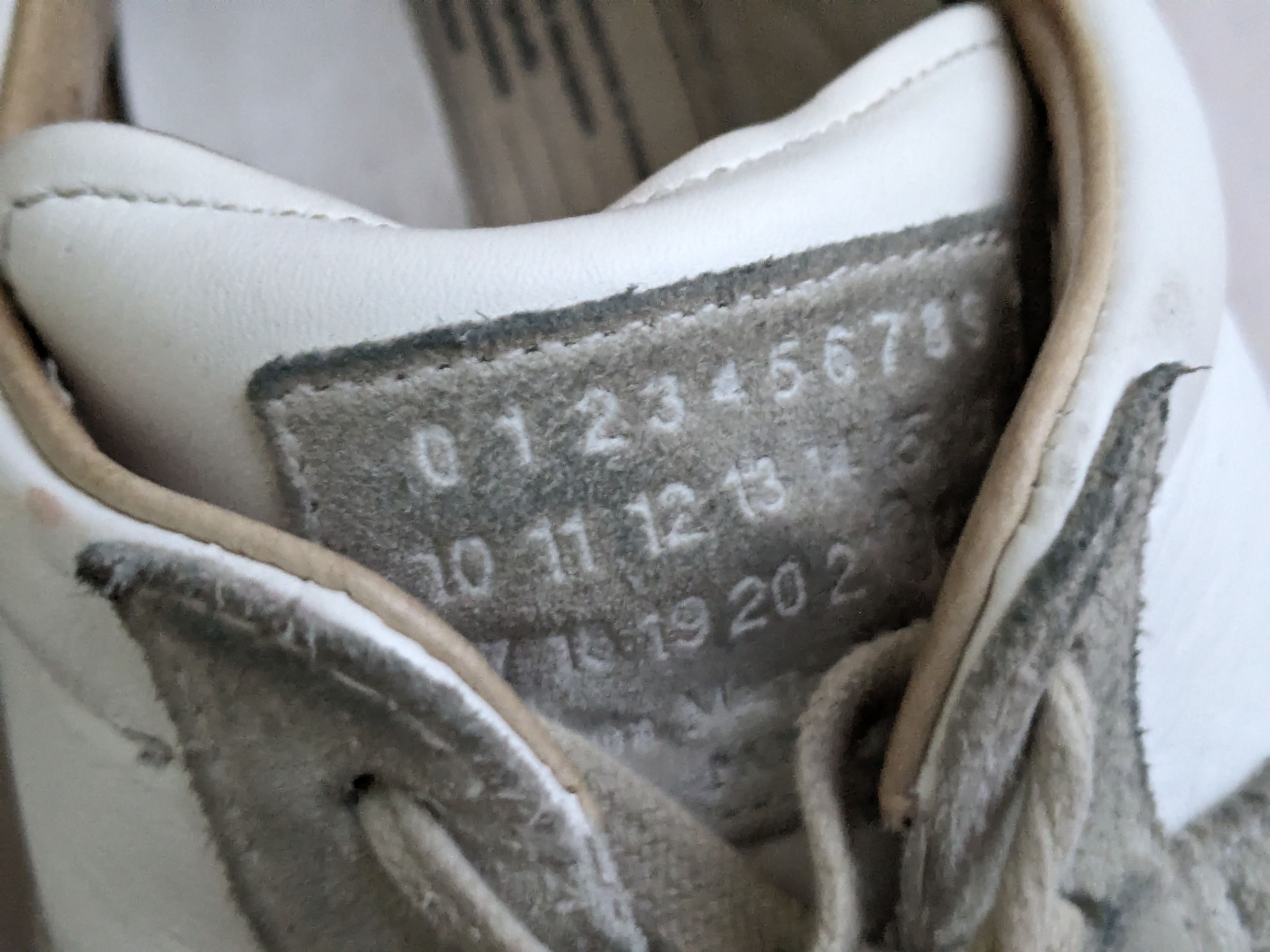 Maison Margiela Maison Margiela Replica GAT White Gray 13 46 Low Tops Size US 13 / EU 46 - 9 Thumbnail