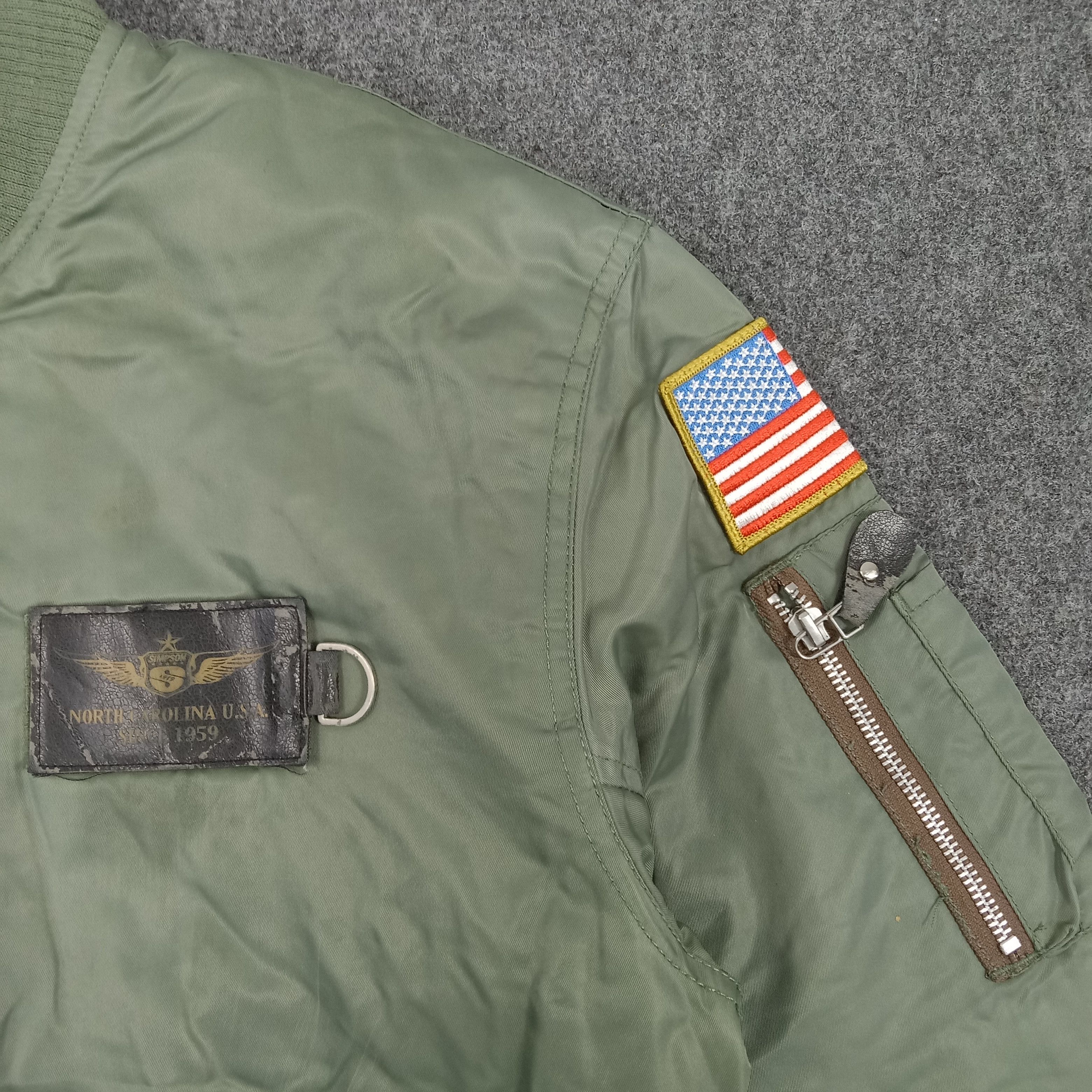 Vintage Simpson North Carolina Motorsports Racing Jacket Size US L / EU 52-54 / 3 - 6 Thumbnail