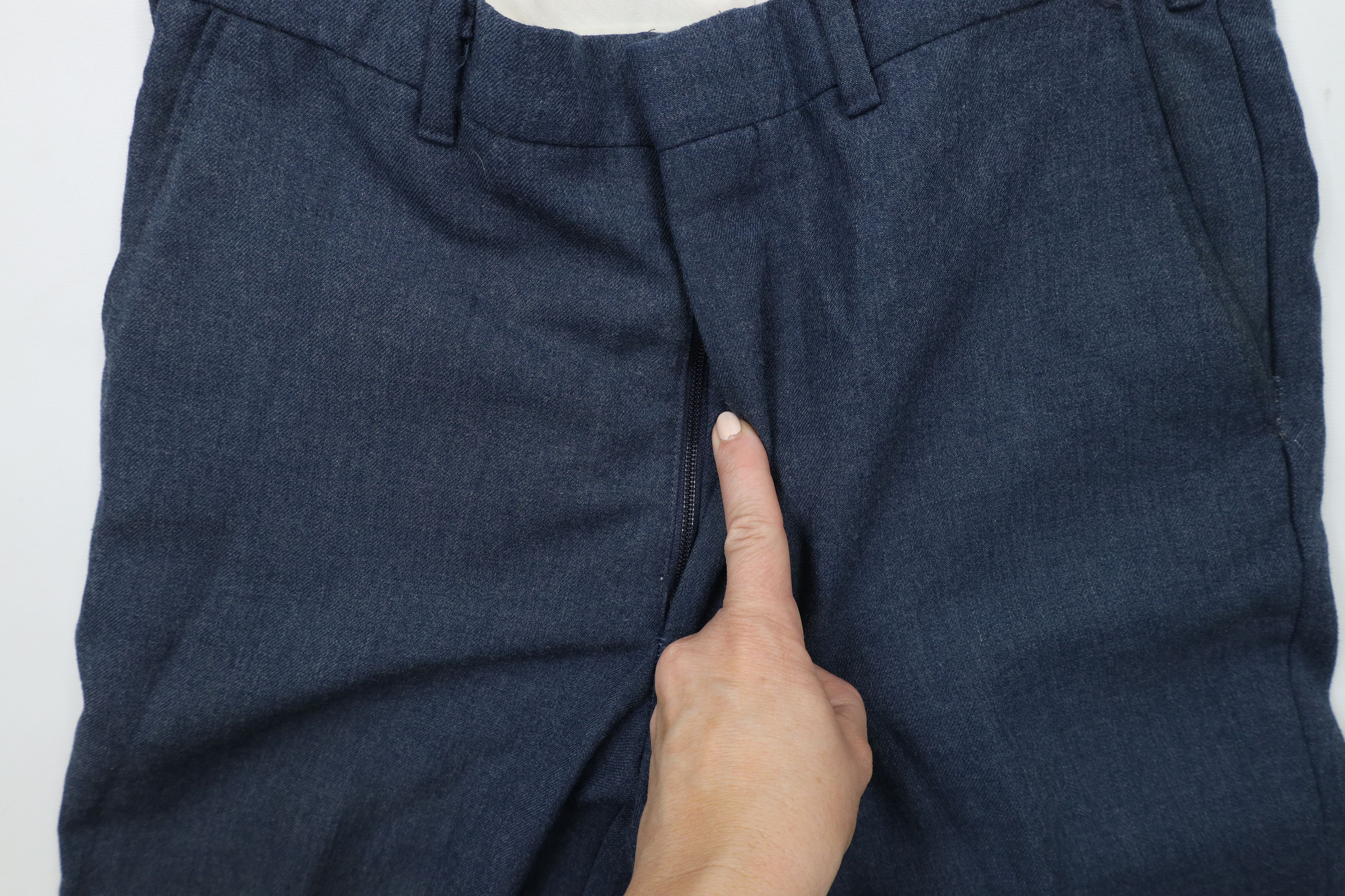 Vintage Vintage 70s Streetwear Knit Flared Wide Leg Chino Pants USA Size US 30 / EU 46 - 7 Thumbnail