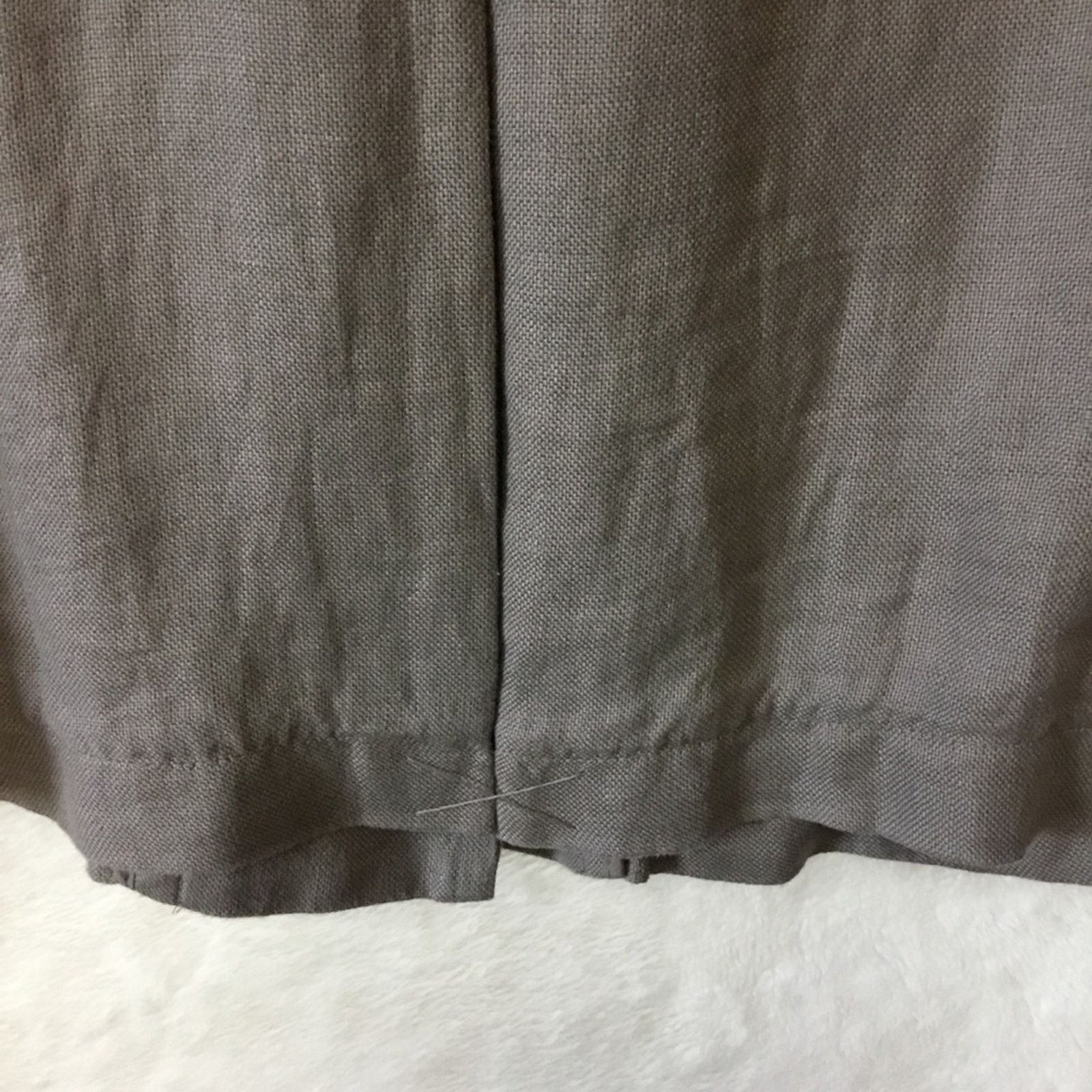 Coldwater Creek Coldwater Creek Gray Linen Jacket Size S / US 4 / IT 40 - 6 Thumbnail