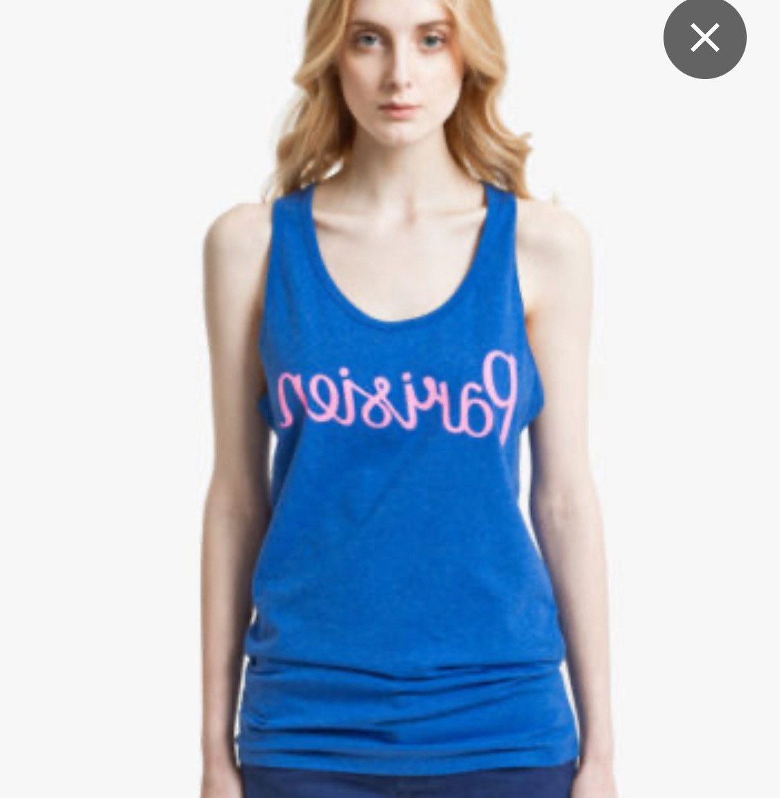 Designer × Maison Kitsune Maison Kitsune Tank Top Size S / US 4 / IT 40 - 2 Thumbnail