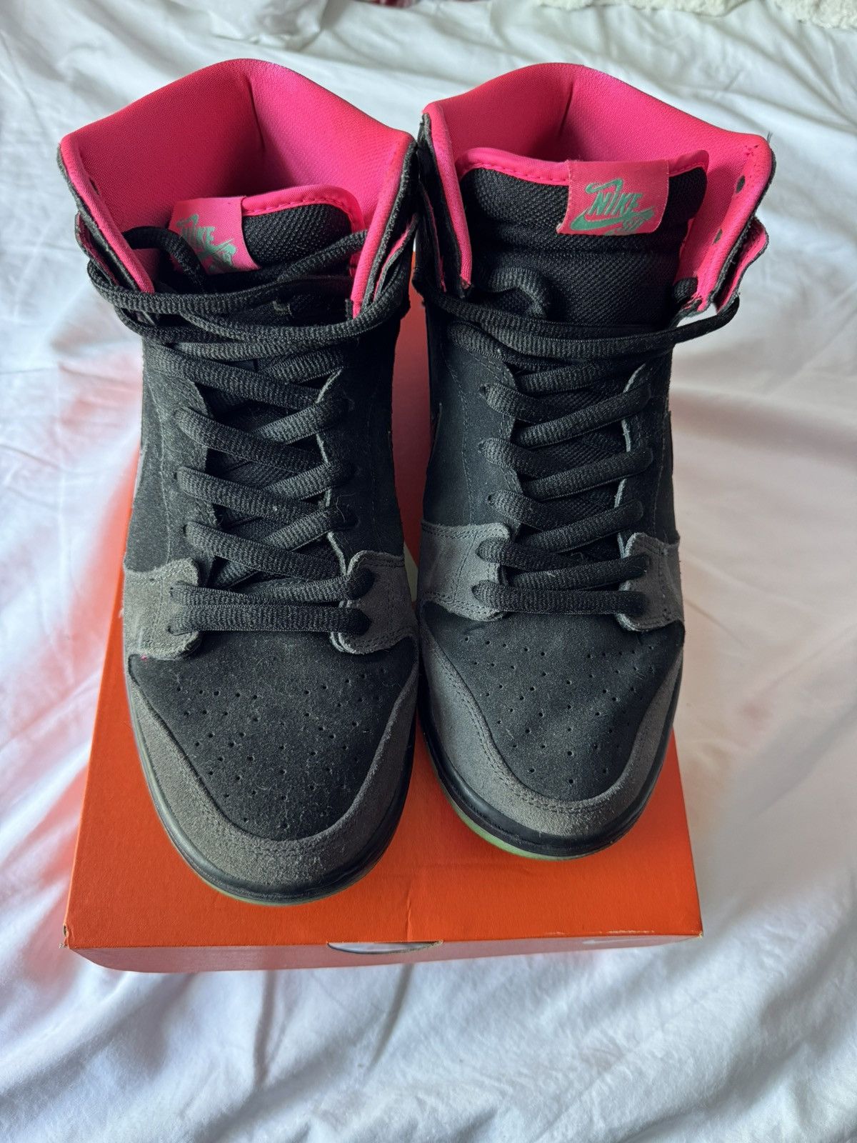 Nike 2014 Nike SB Dunk High Premium Northern Lights Size US 11 / EU 44 - 3 Thumbnail