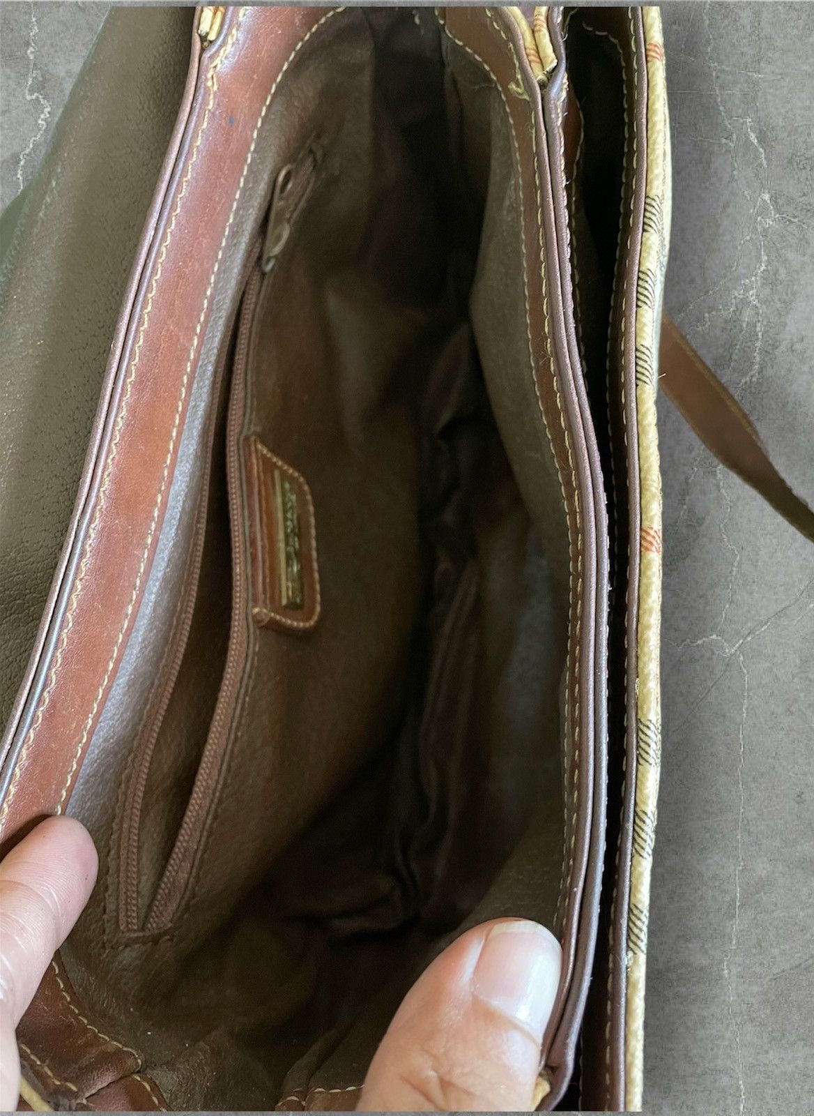 Burberry Burberrys pig skin crossbody bag Size ONE SIZE - 15 Thumbnail