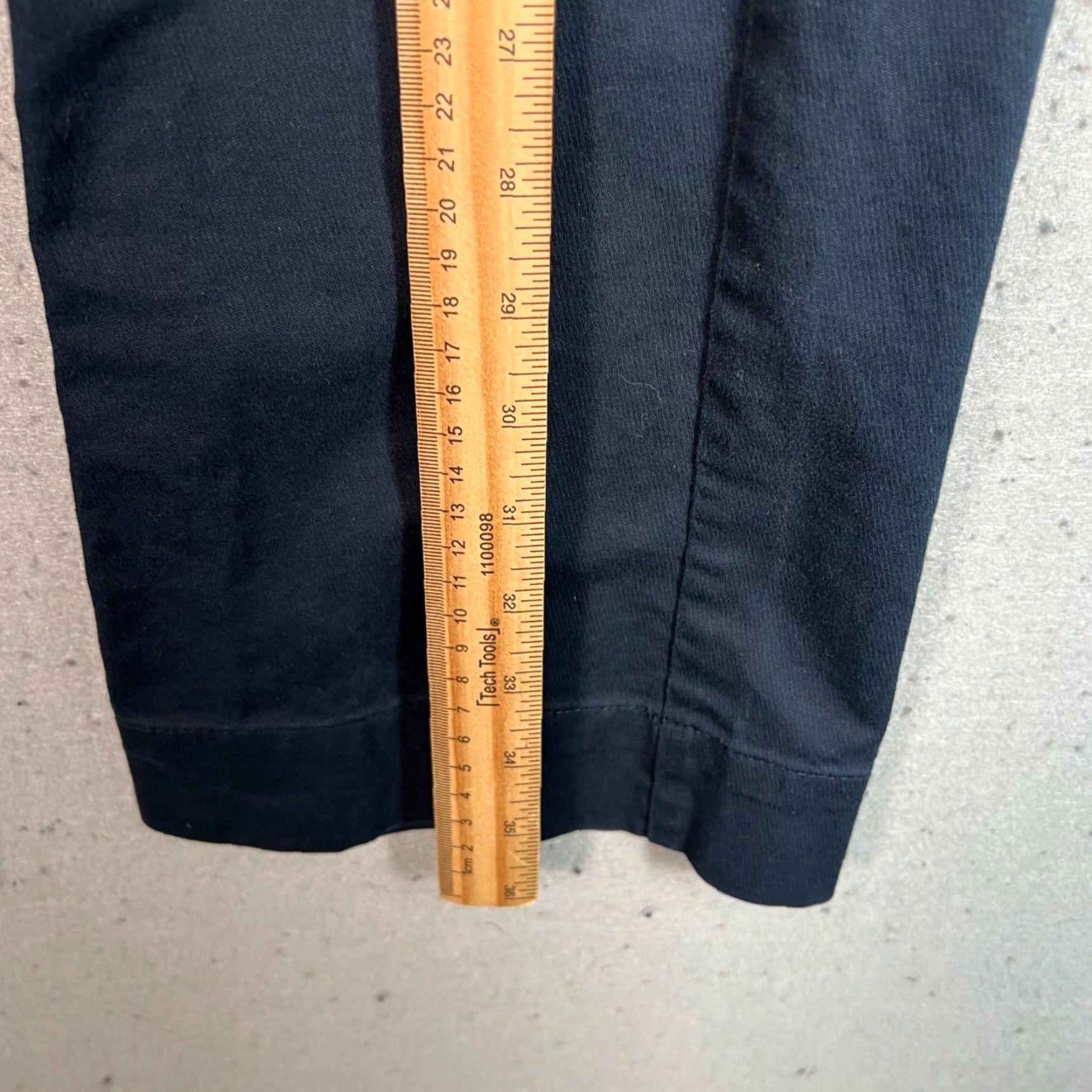 Banana Republic VINTAGE Banana Republic Womens Size 2P Petites Navy Blue Cotton Stretch Sailor Pants Size 26" / US 2 / IT 38 - 6 Thumbnail