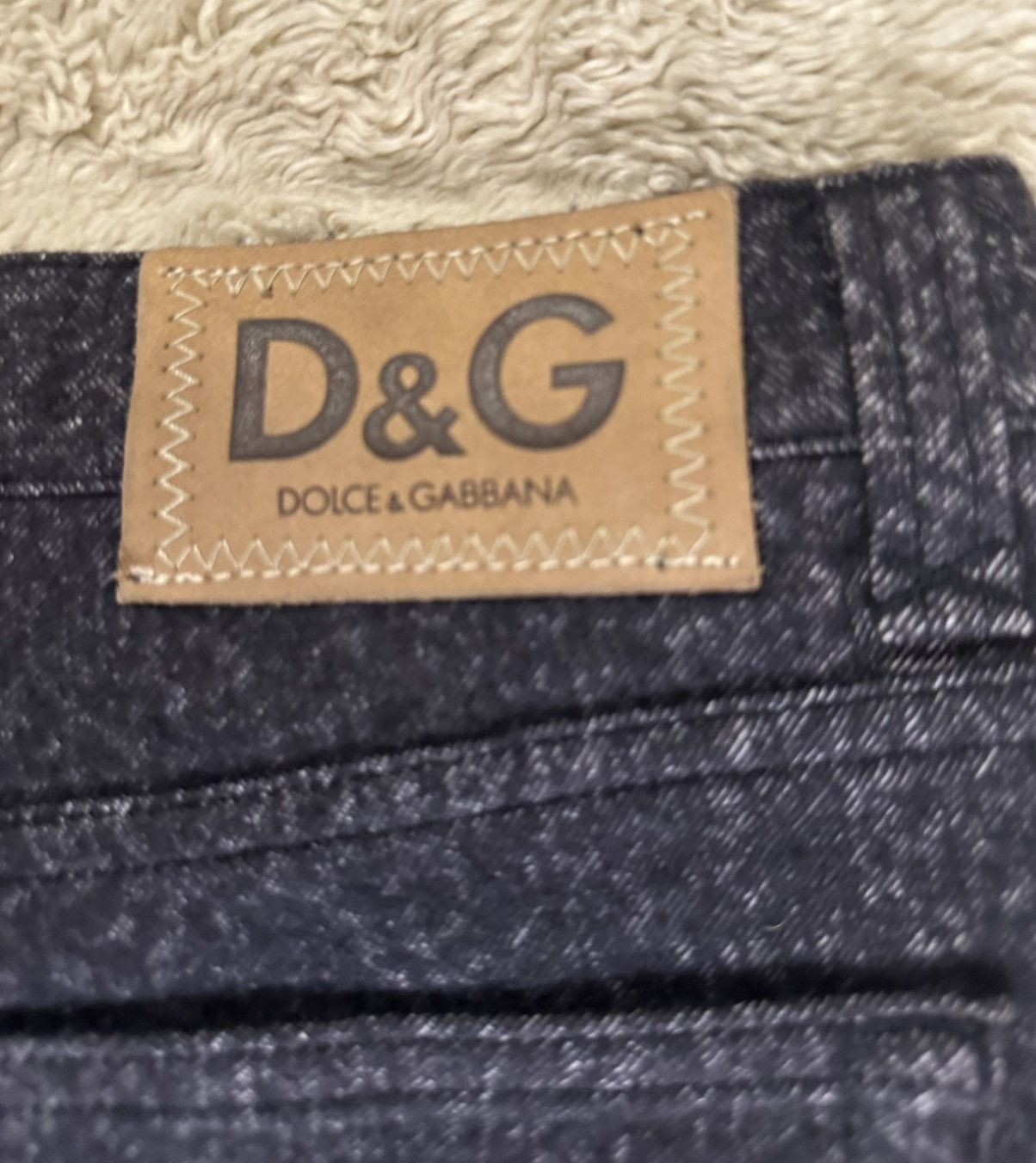 Dolce & Gabbana D&G gray cotton/wool mid-rise straight leg jeans IT 42/US 32 Size US 32 / EU 48 - 10 Thumbnail