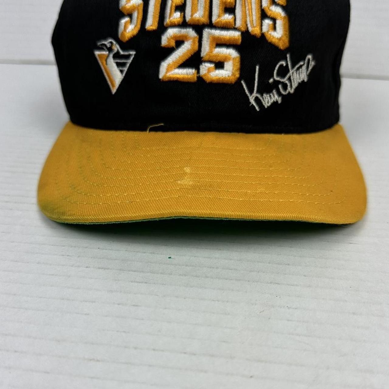 NHL Vintage Pittsburgh Penguins Kevin Stevens Snapback Hat 90s Size ONE SIZE - 6 Thumbnail