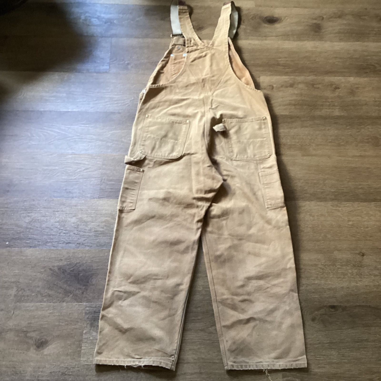 Carhartt Faded Tan Carhartt Overalls 36 x 28 Size US 38 / EU 54 - 5 Thumbnail