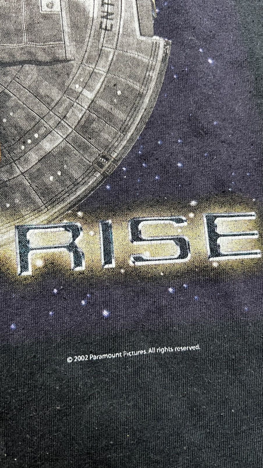 Fruit Of The Loom 2002 paramount pictures star trek enterprise tee Size US XL / EU 56 / 4 - 4 Thumbnail