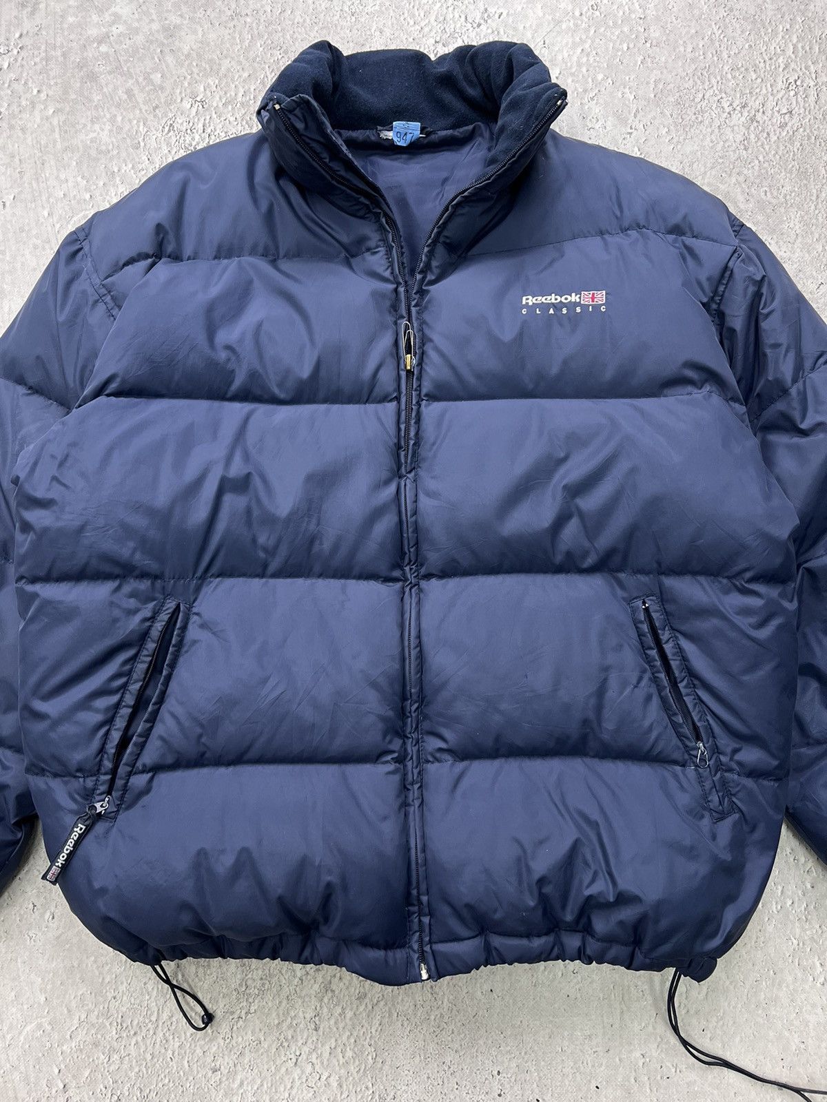 Reebok × Vintage REEBOK CLASSIC RETRO Vintage Puffer Down Jacket Size US L / EU 52-54 / 3 - 3 Thumbnail