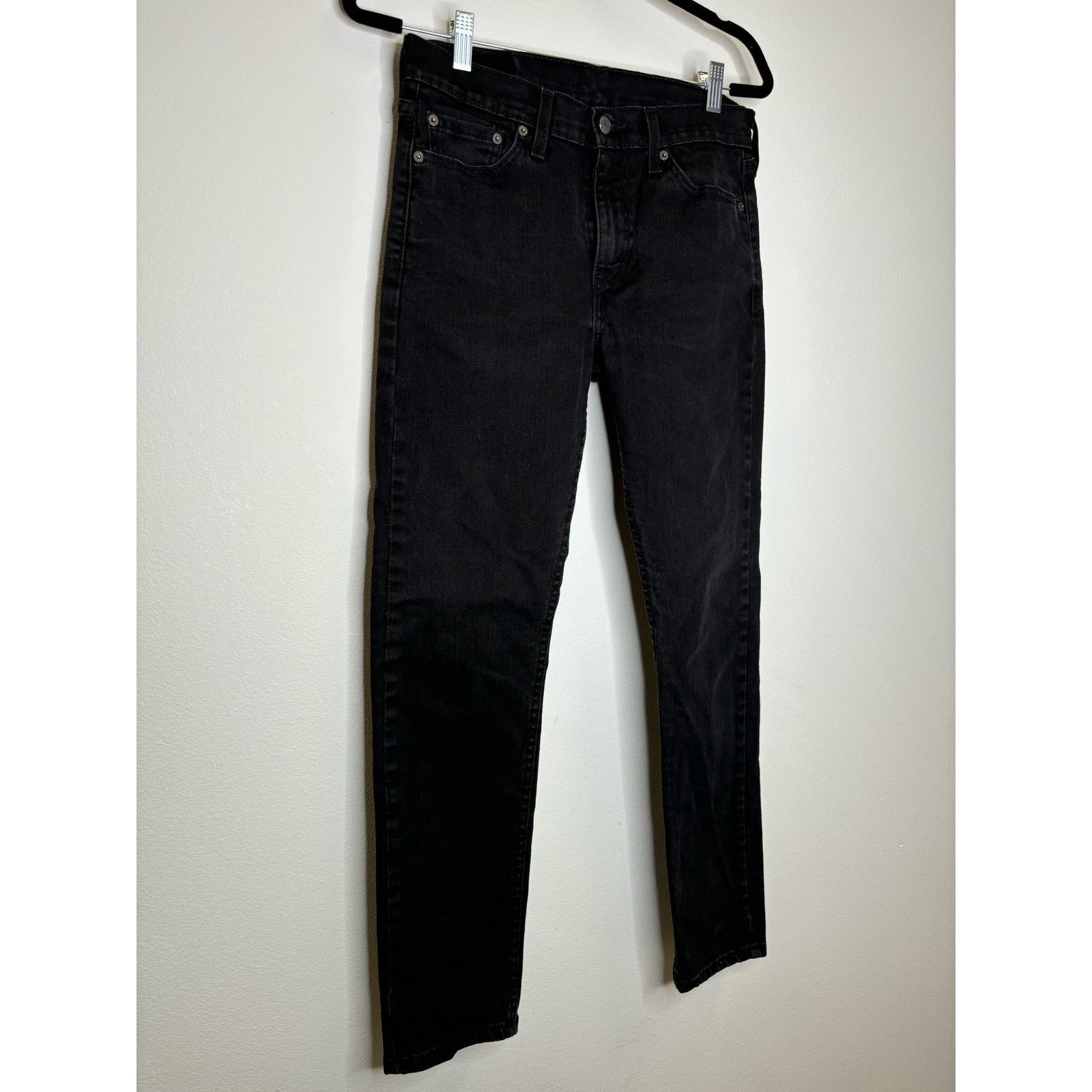 Levi's LEVI 510 30x30 Black Denim Pants Size 30" / US 8 / IT 44 - 2 Thumbnail