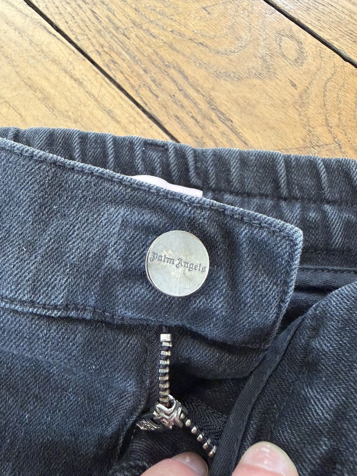 Palm Angels Palm Angels Black Jeans Size US 34 / EU 50 - 4 Thumbnail