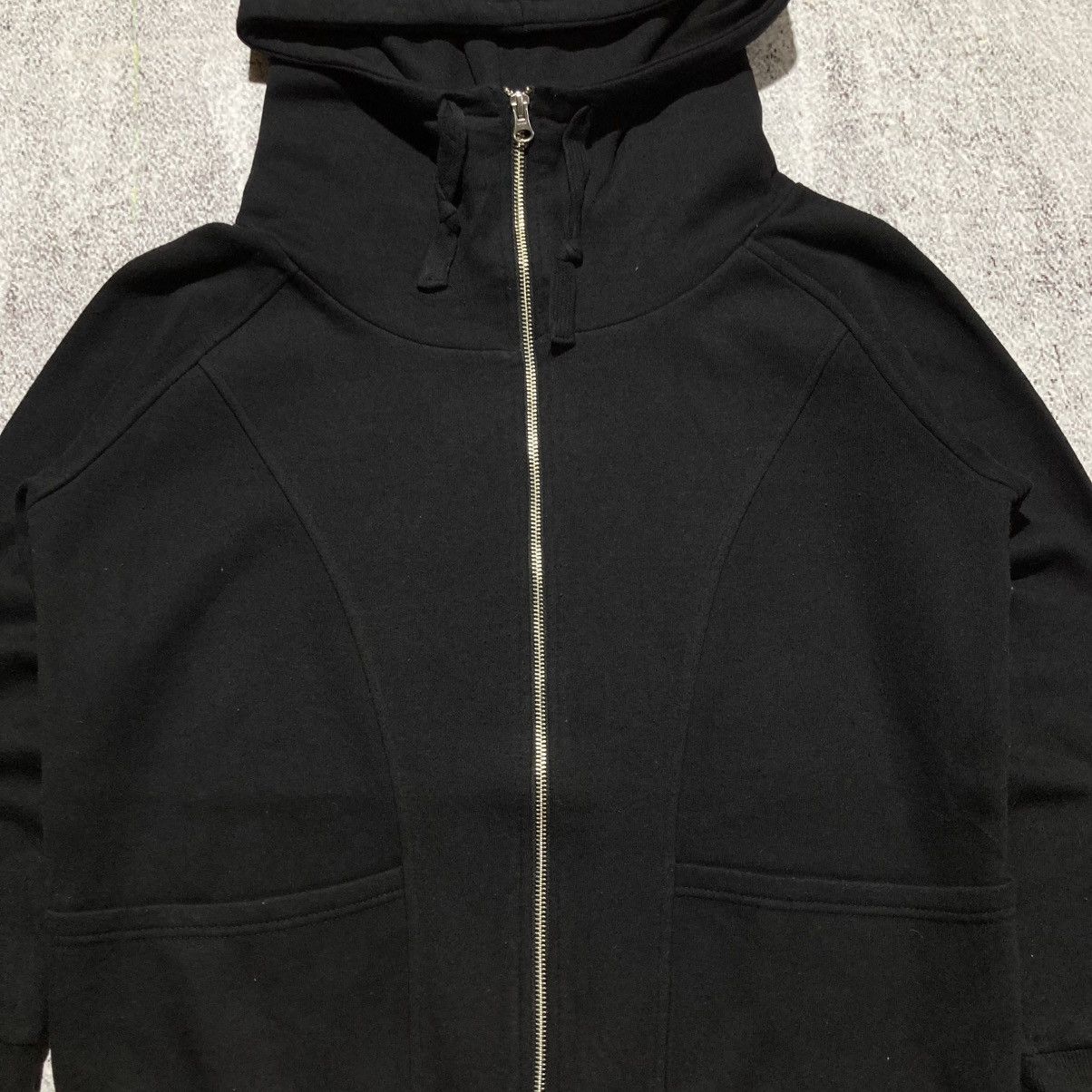 Japanese Brand 2000s Azul by Moussy Big Pocket Ziphoodie Beauty Beast Black Size US L / EU 52-54 / 3 - 5 Thumbnail