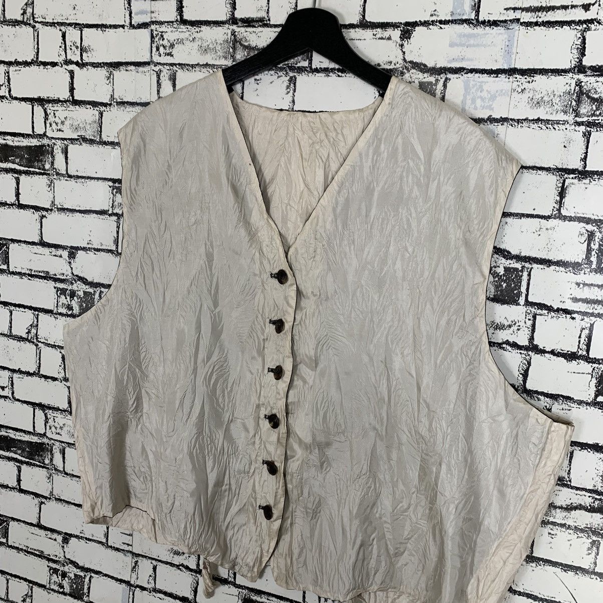 Designer × Issey Miyake × Vintage Issey Miyake Reversible Nylon Vest Size US M / EU 48-50 / 2 - 2 Thumbnail