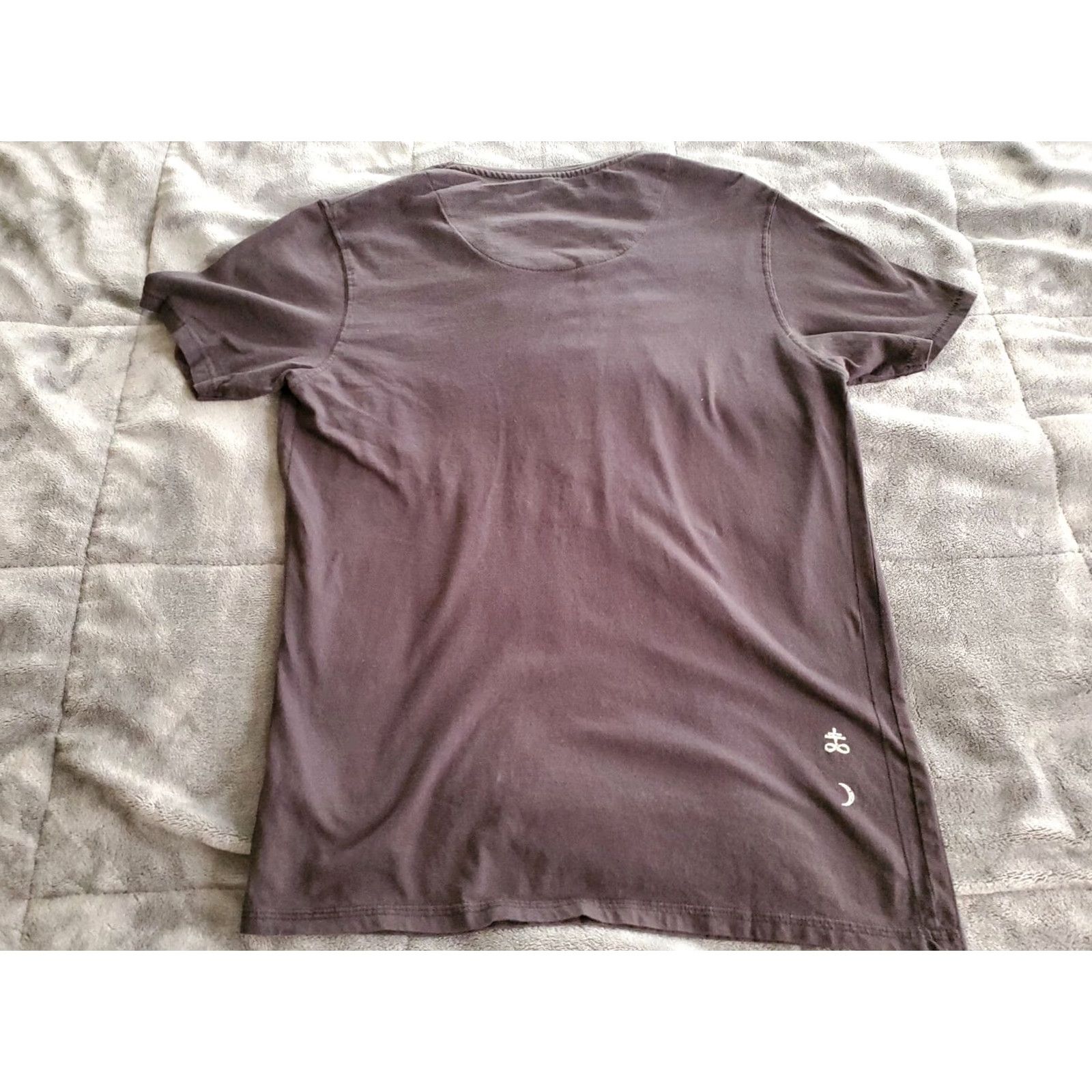 Vintage Ringspun Rolling Thunder DASH Embroidered Short Sleeve T-Shirt Unisex Adults S Gray 100% Cotton Graphic Tee Biker All Seasons Regular Size US S / EU 44-46 / 1 - 3 Thumbnail