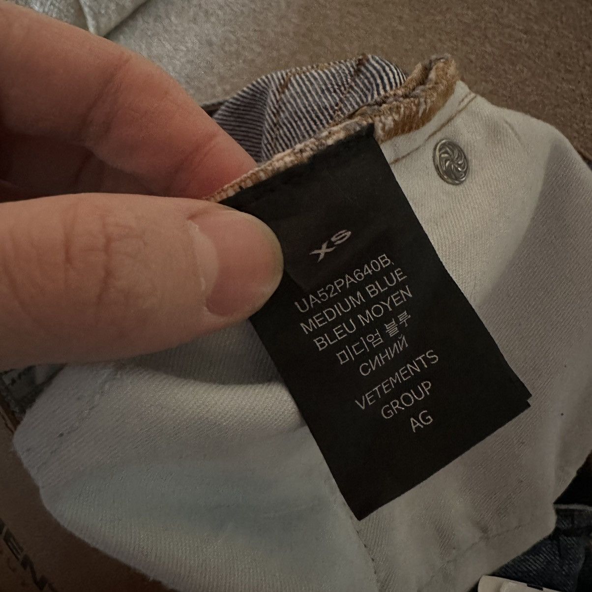 Vetements Vetements Barbed Wire Jeans F/W 21 Size 26" / US 2 / IT 38 - 7 Thumbnail