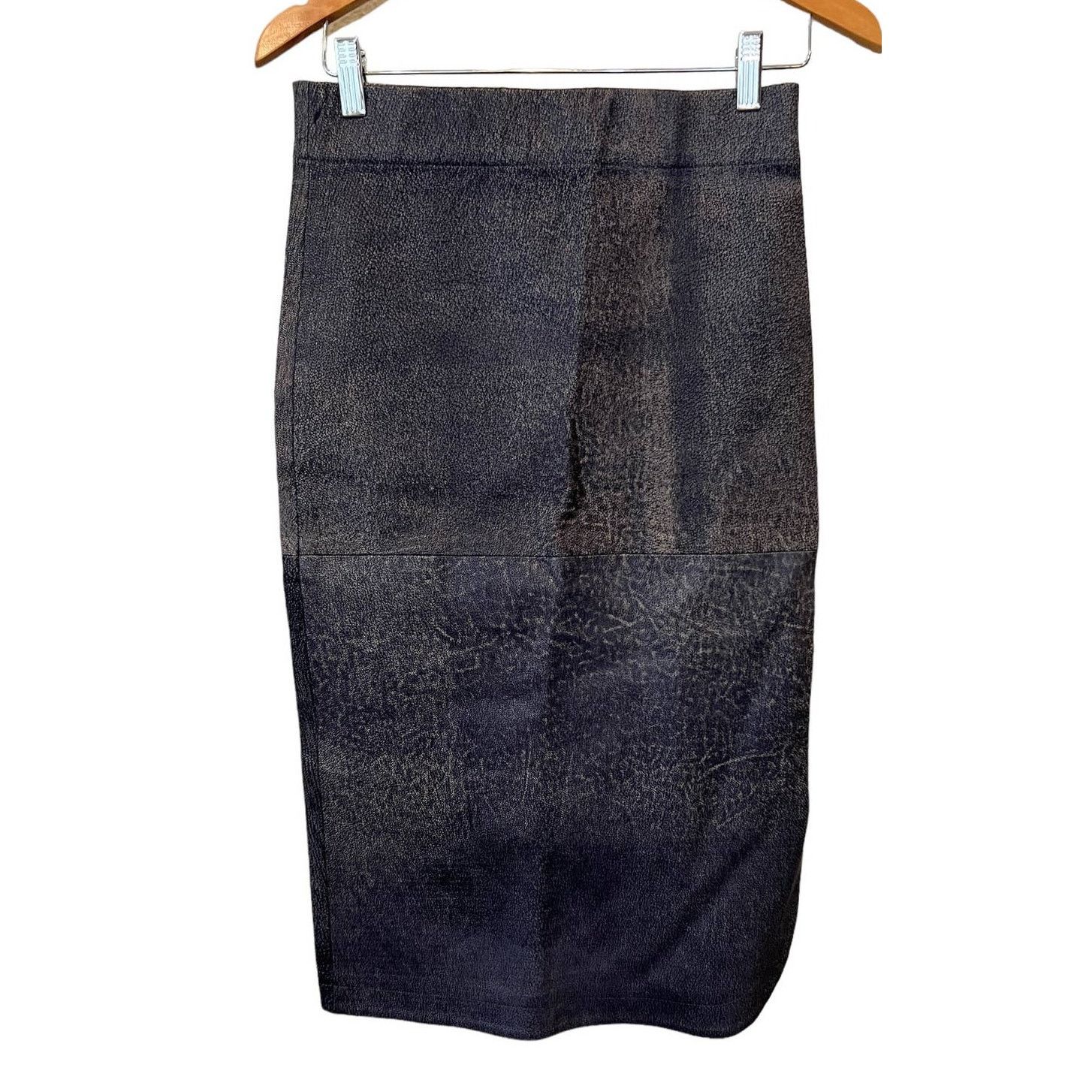 Zero + Maria Cornejo ZERO + MARIA CORNEJO Rai Leather Curved Skirt Size 6 Size 28" / US 6 / IT 42 - 5 Thumbnail