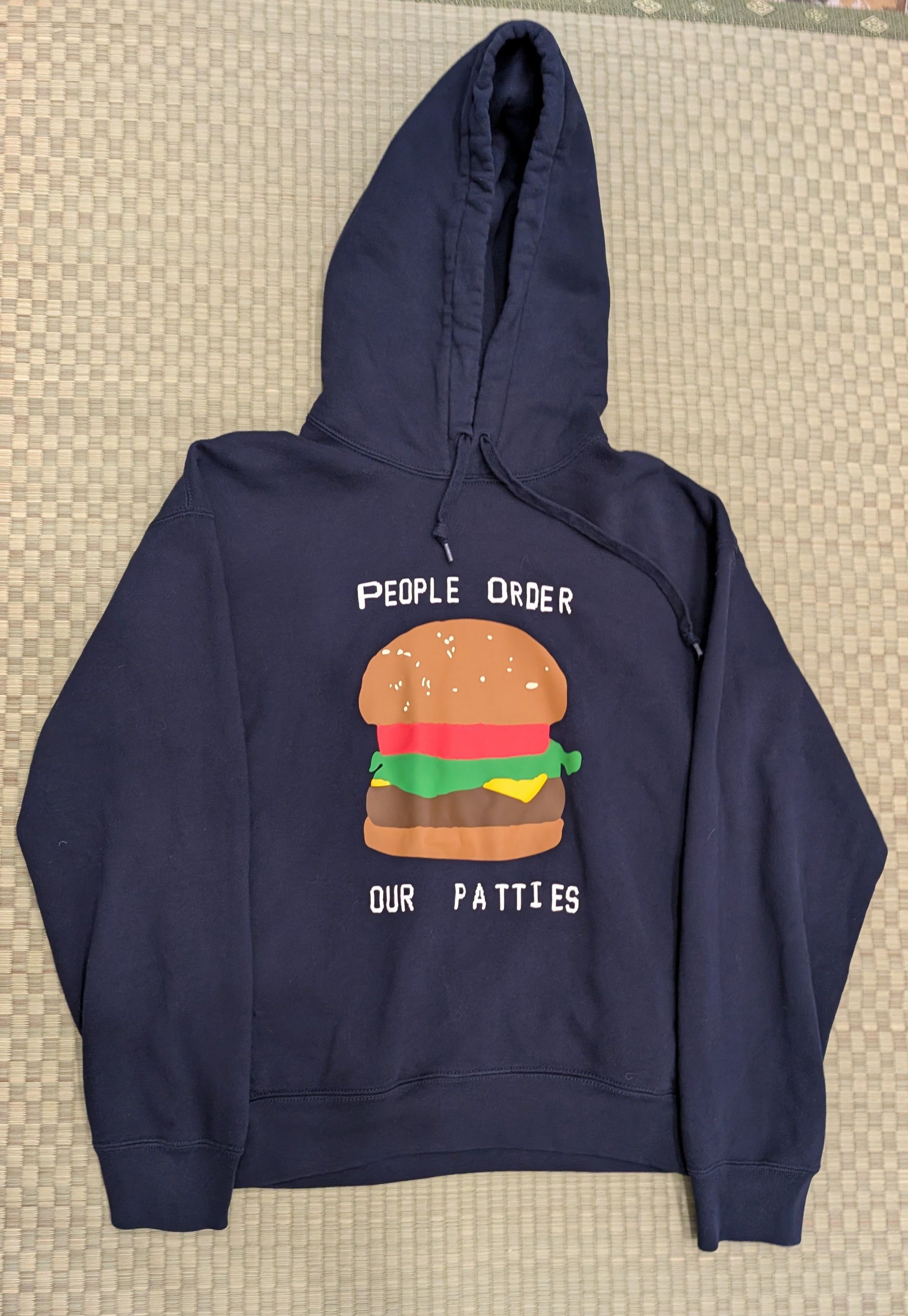 Cactus Plant Flea Market × Uniqlo Uniqlo Spongebob Squarepants CPFM Krabby Patty Hoodie Size US XS / EU 42 / 0 - 1 Thumbnail