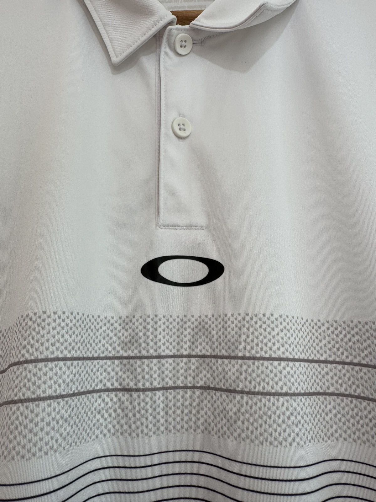 Oakley Oakley High Crest White Polo T-shirt Tee Size US XXL / EU 58 / 5 - 7 Thumbnail
