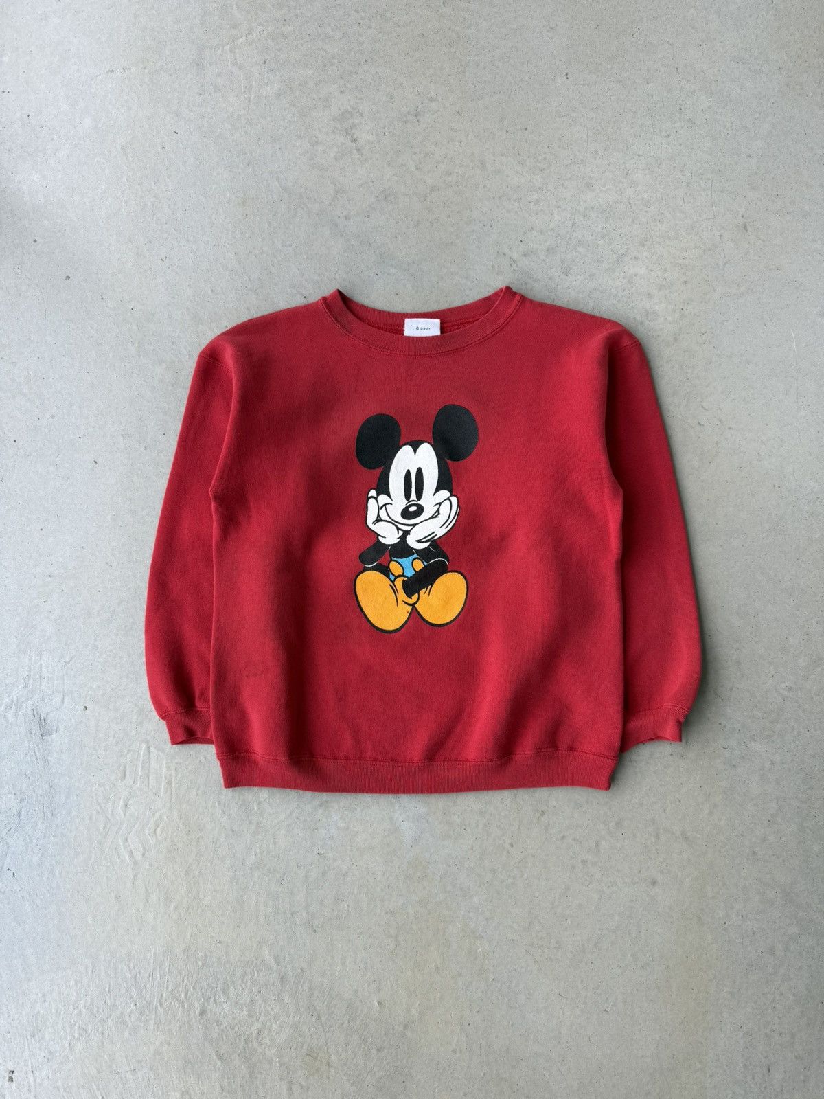 Mickey Mouse Vintage 90s Mickey Mouse Double Sided Crewneck Size US S / EU 44-46 / 1 - 1 Thumbnail