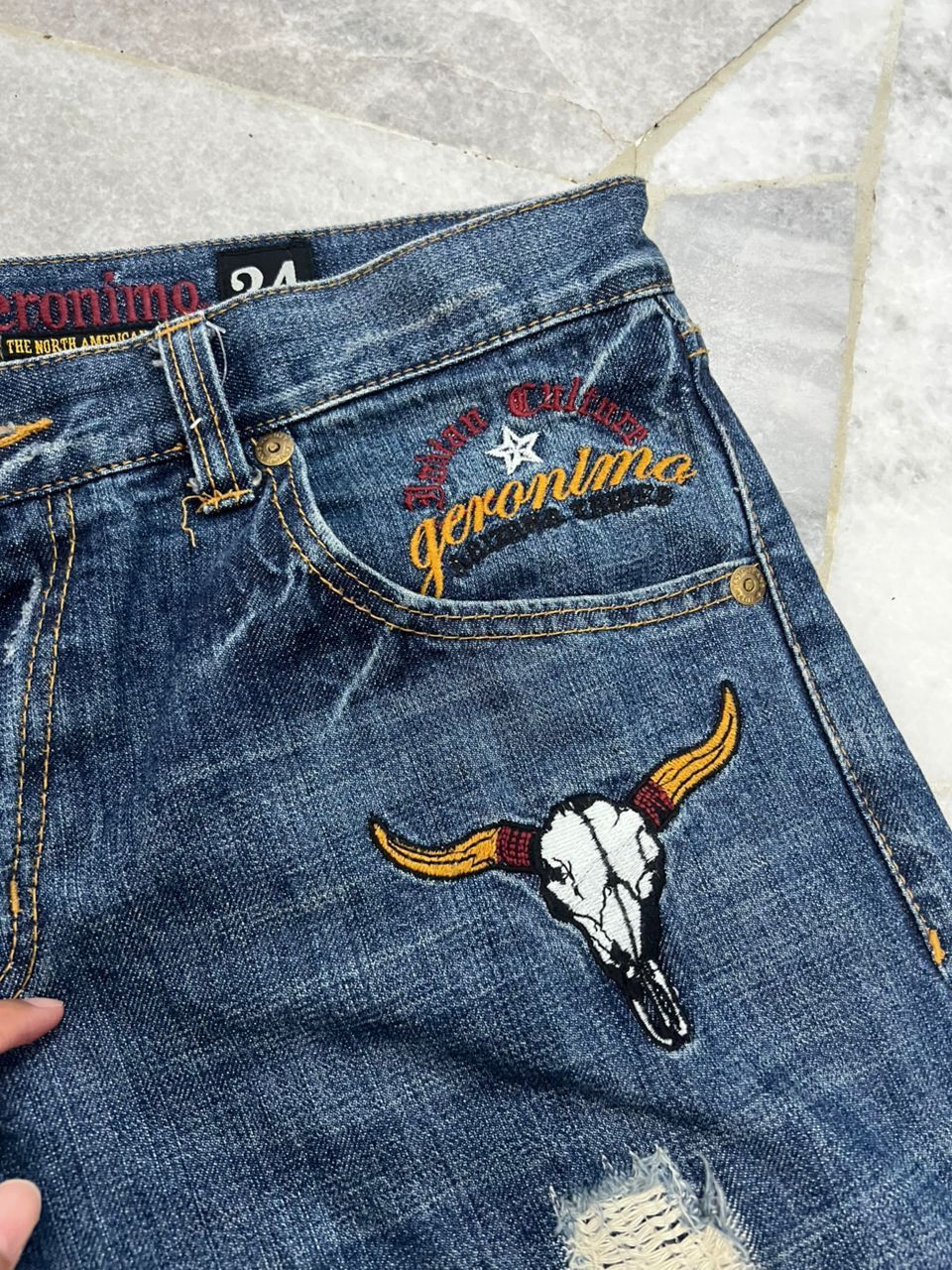 ARIZONA FREEDOM Arizona Freedom Geronimo Denim Jeans Size US 35 - 3 Thumbnail