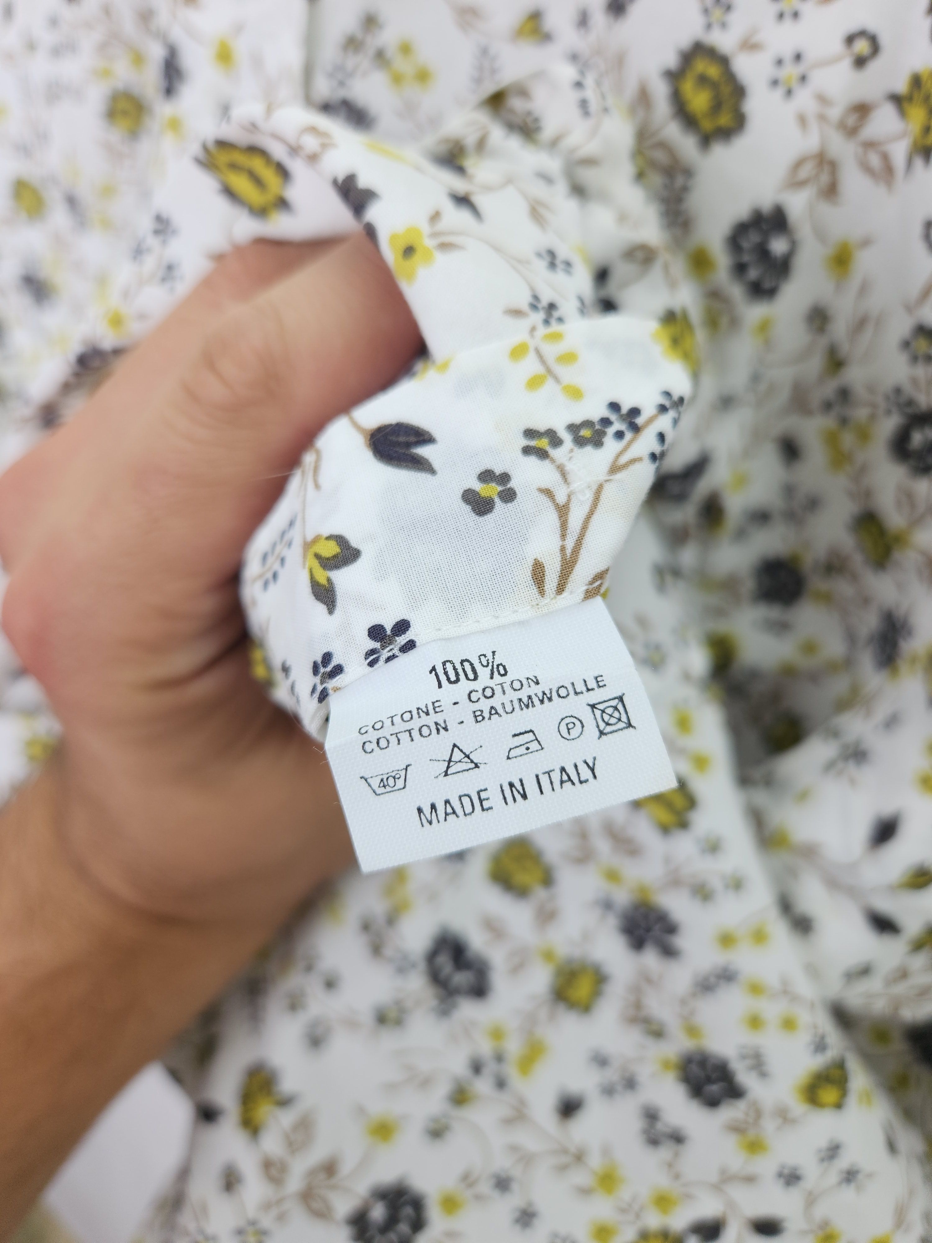 Etro Etro flowers floral button ups shirt size 40 Size US M / EU 48-50 / 2 - 10 Thumbnail
