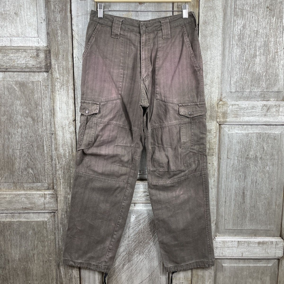 Japanese Brand × Vintage Vintage Japanese Brand Faded Cargo Pants Size US 30 / EU 46 - 1 Thumbnail