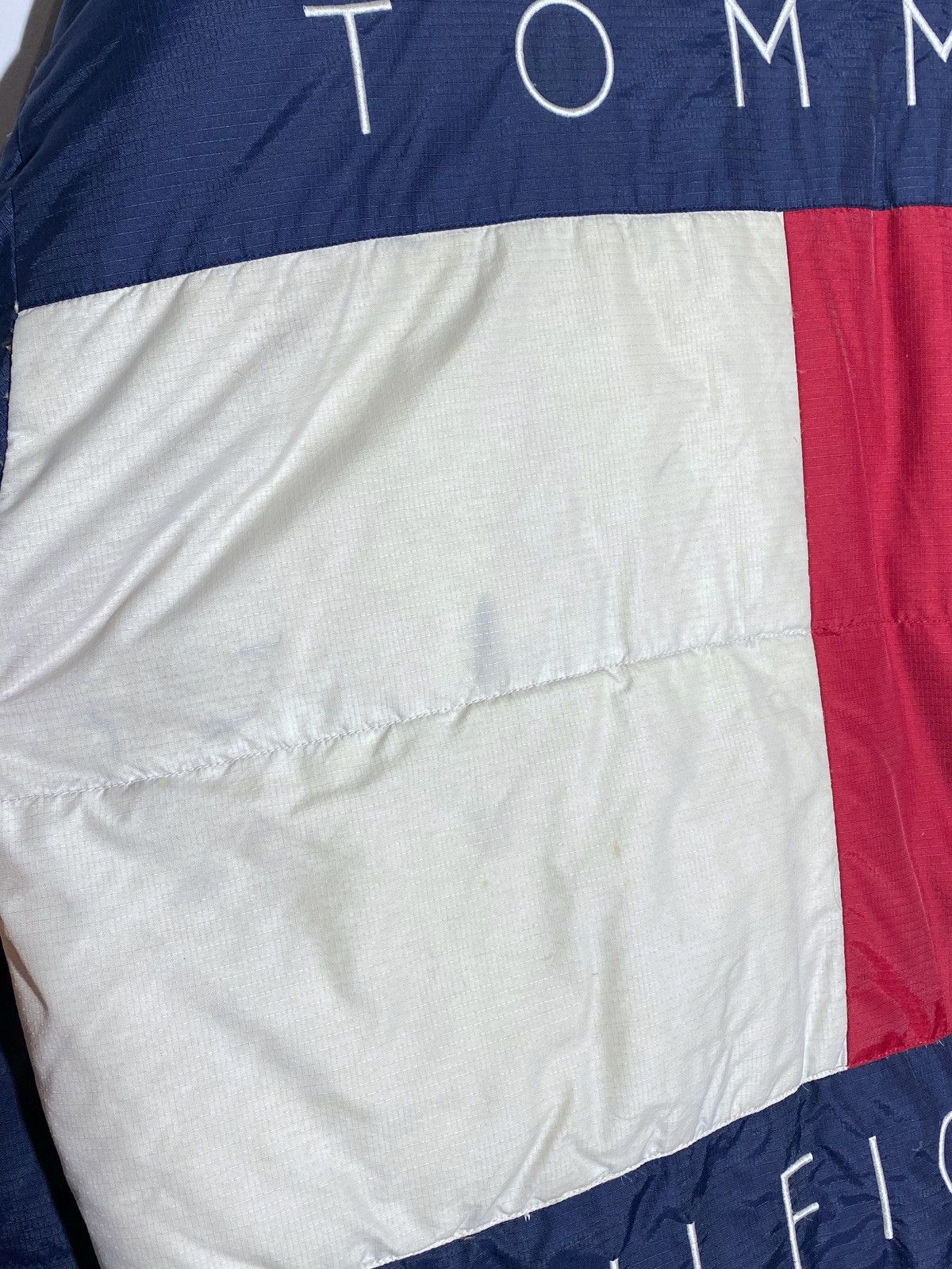 Tommy Hilfiger Vintage 2000s Tommy Hilfiger Rare Down Puffer Jacket Size US XL / EU 56 / 4 - 24 Thumbnail