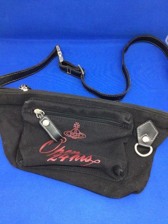 image of Vivienne Westwood Vintage Crossbag in Black, Men's