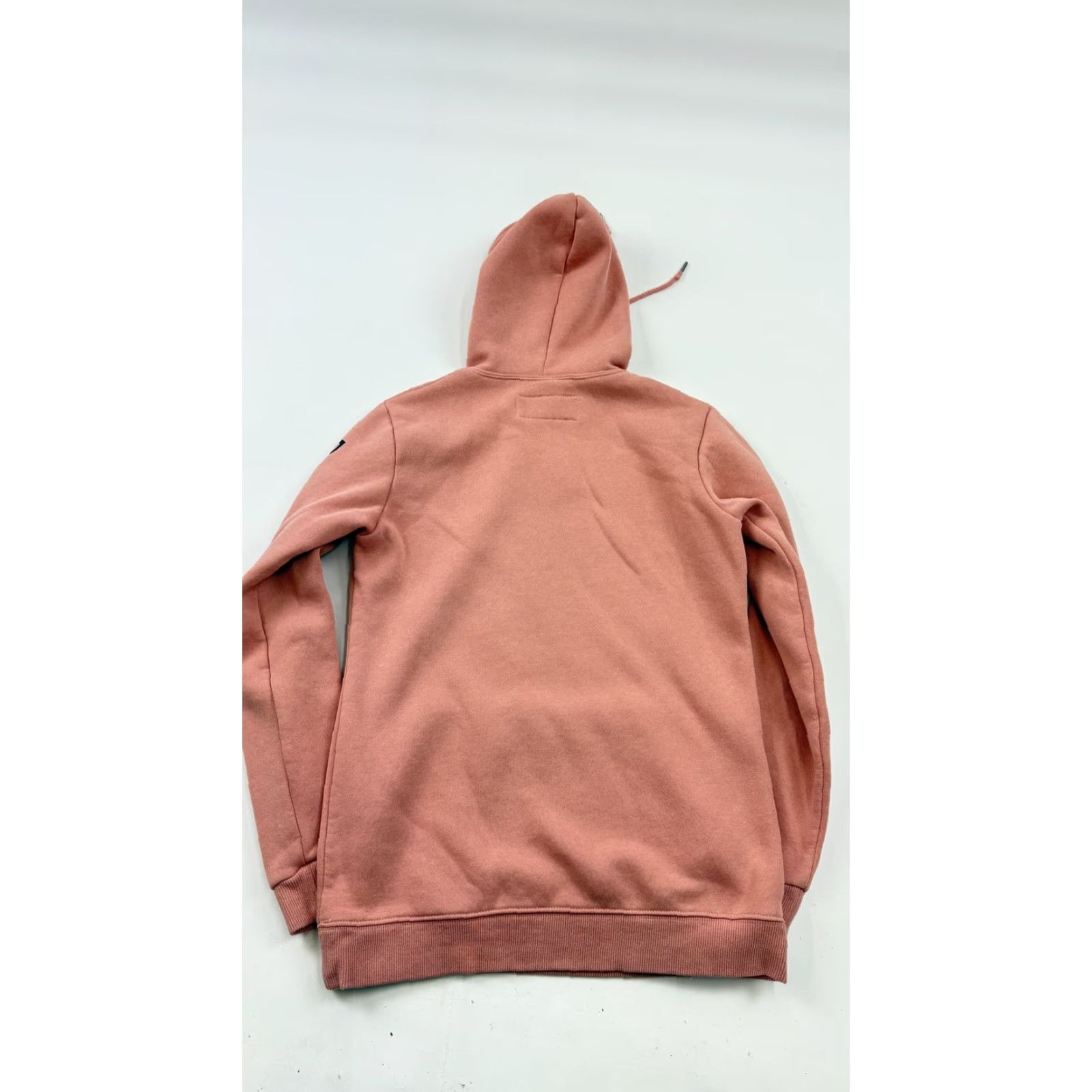 Pinko Dutch Bros Hoodie Sweatshirt Womens Small Pink 100% Cotton Graphic Pullover Hooded Pocket Crew Neck Logo Patch 90s? Size S / US 4 / IT 40 - 5 Thumbnail