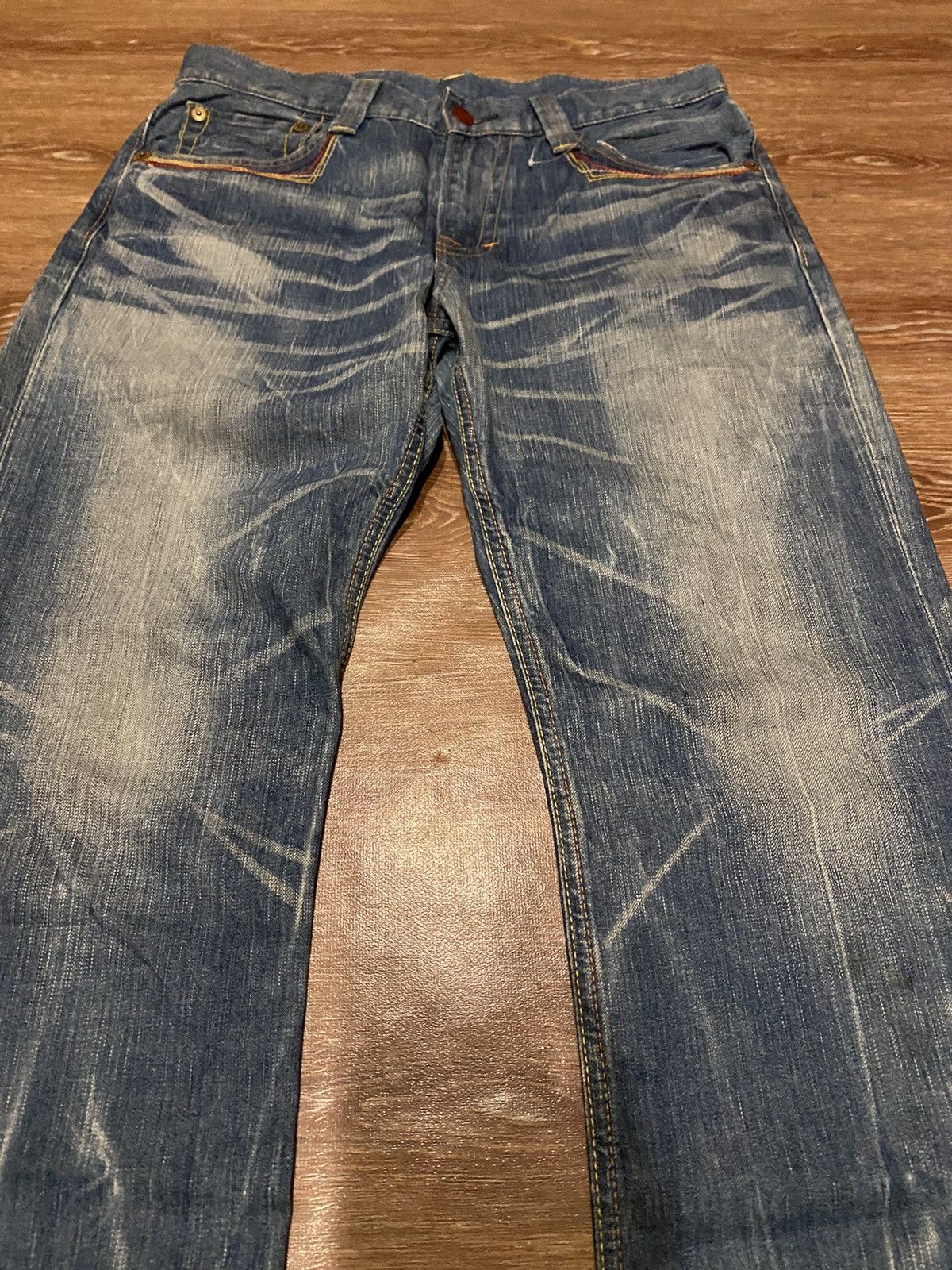 Edwin × Hysteric Glamour × Japanese Brand Flare jeans Edwin japan 🇯🇵 Boot Cut Size US 35 - 2 Thumbnail