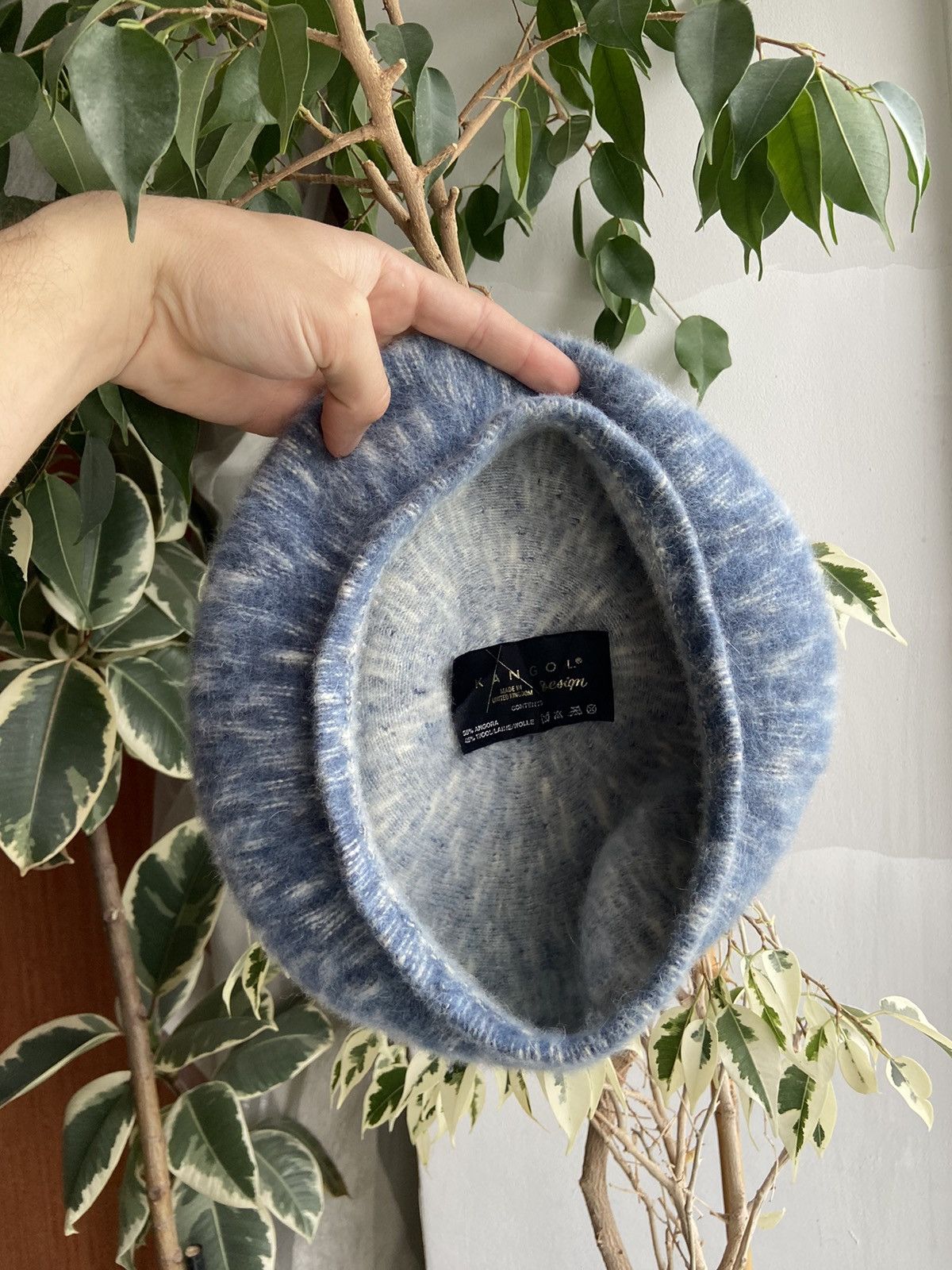Kangol × Vintage KANGOL Vintage Wool Blue Beretta Hat/Cap Y2K Size ONE SIZE - 3 Thumbnail