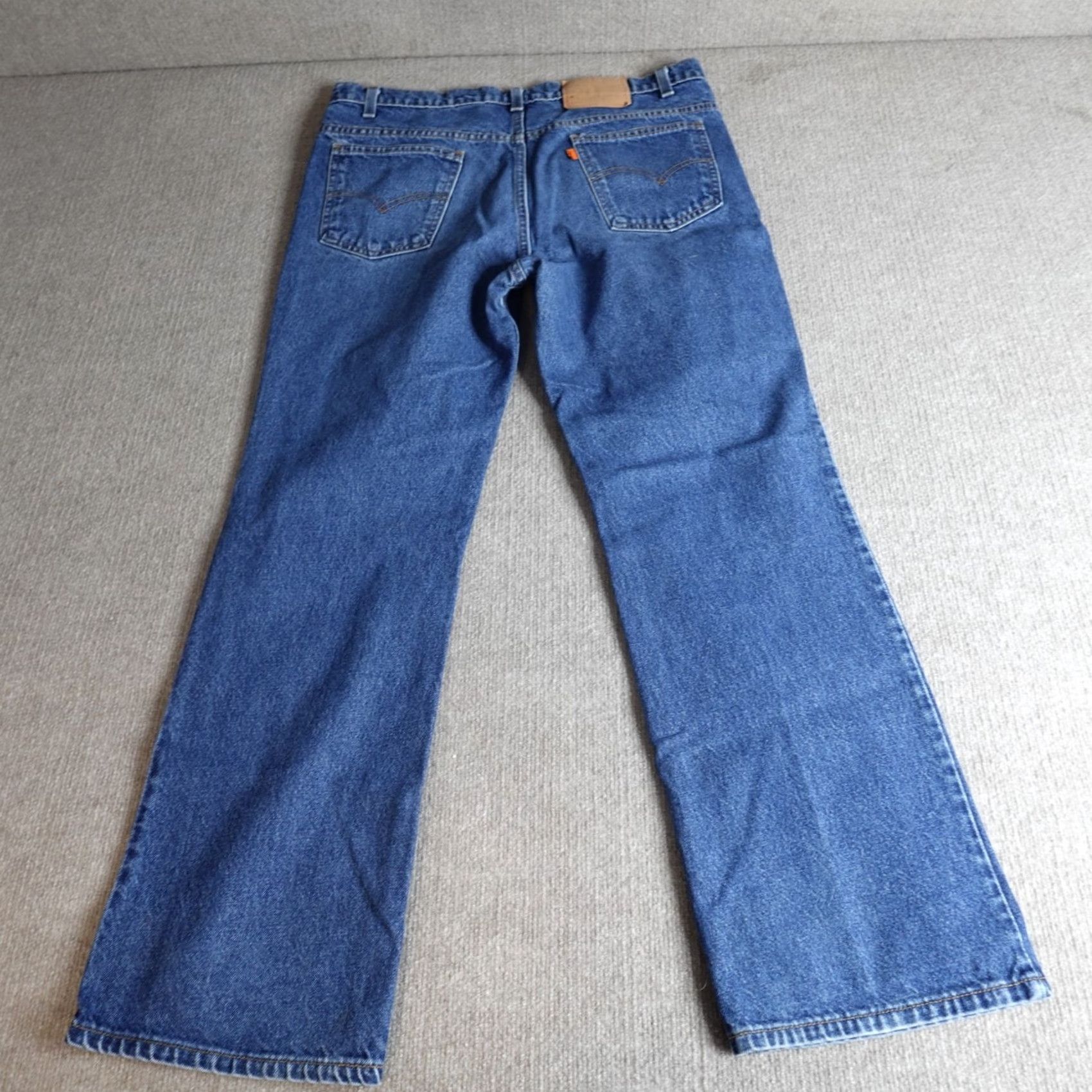 Levi's VINTAGE Levi's 517 Jeans Mens 36 x 30 Blue Bootcut Made in USA Size US 36 / EU 52 - 2 Thumbnail