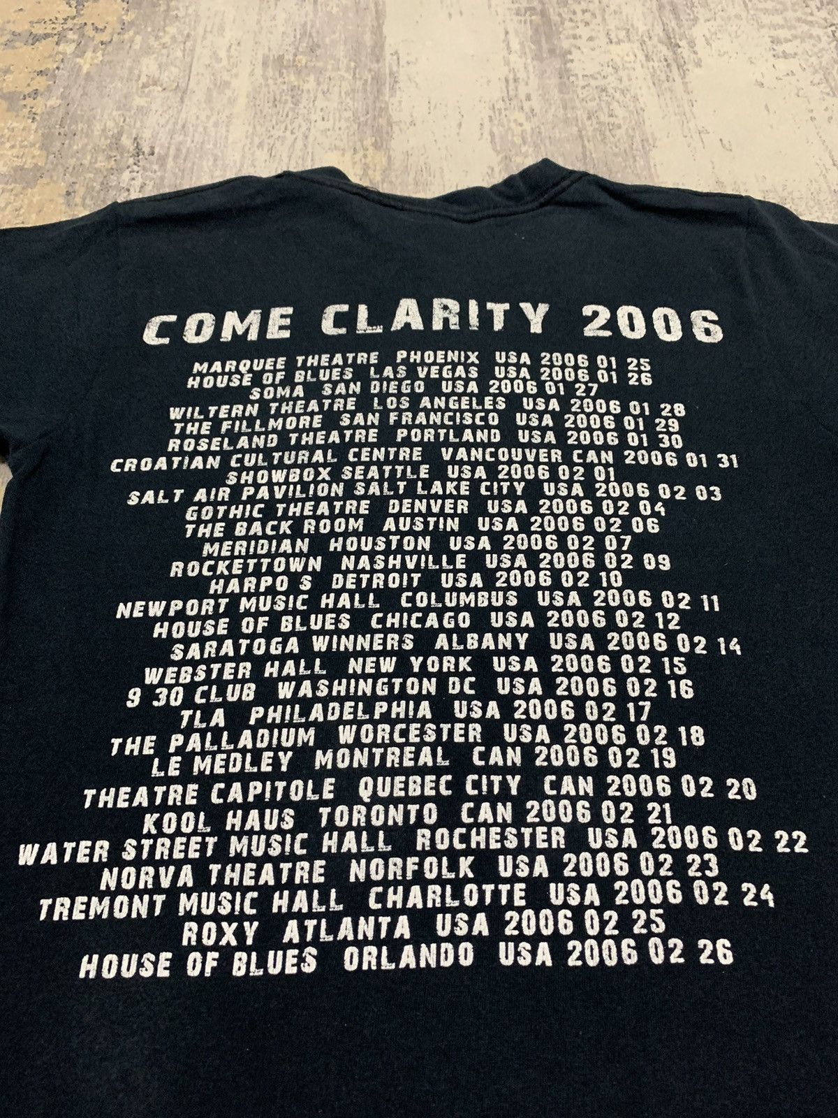 Band Tees Vintage Y2K In Flames Band Tee 2007 Come Clarity US Tour Size US S / EU 44-46 / 1 - 4 Thumbnail