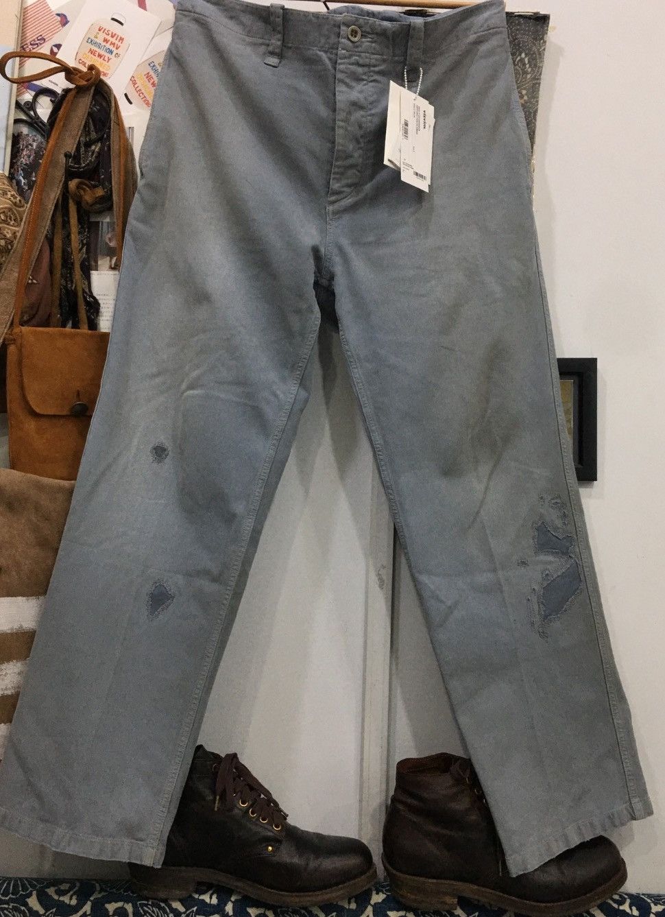 Visvim Visvim 22ss GIFFORD DMGD PANTS | Grailed