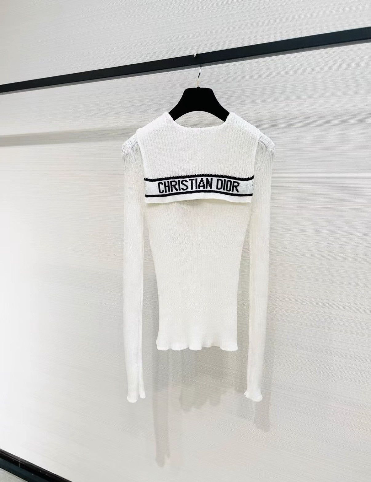 Dior Dior Sailor Collar Knit Sweater J33 Size XS / US 0-2 / IT 36-38 - 2 Thumbnail