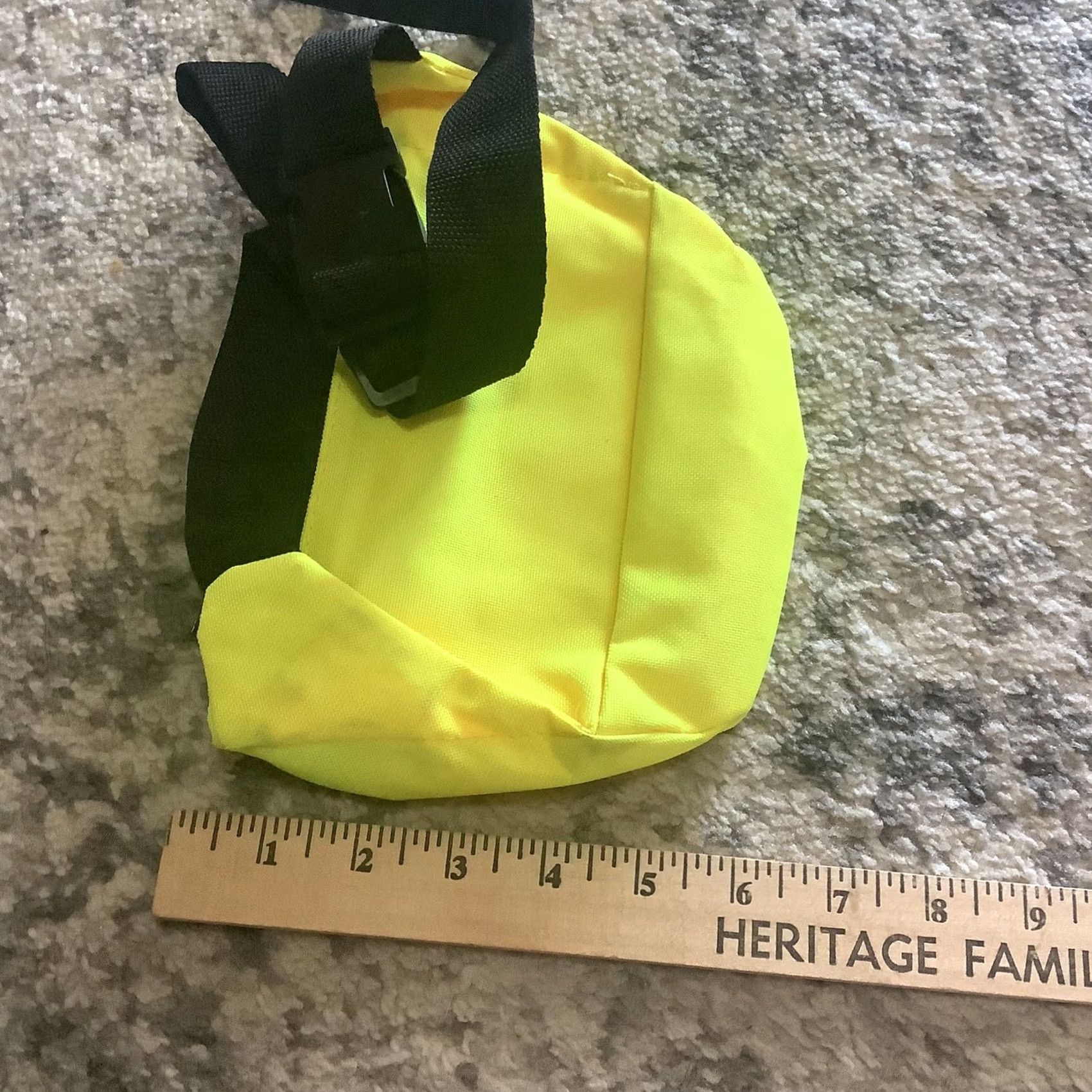 Vintage C4 ENERGY BUMBAG Yellow Crossbody Unisex Adults Polyester NYT Nonsmoking Size ONE SIZE - 3 Thumbnail