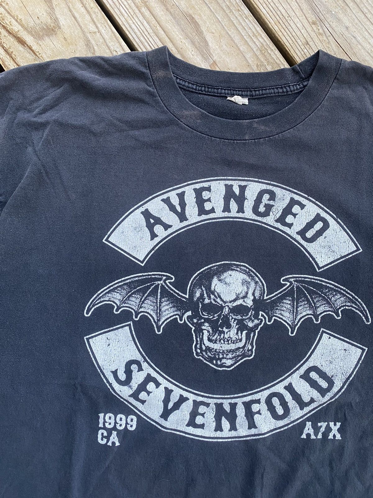 Band Tees Vintage Y2K Avenged Sevenfold Heavy Metal Band Tee Size US XL / EU 56 / 4 - 2 Thumbnail