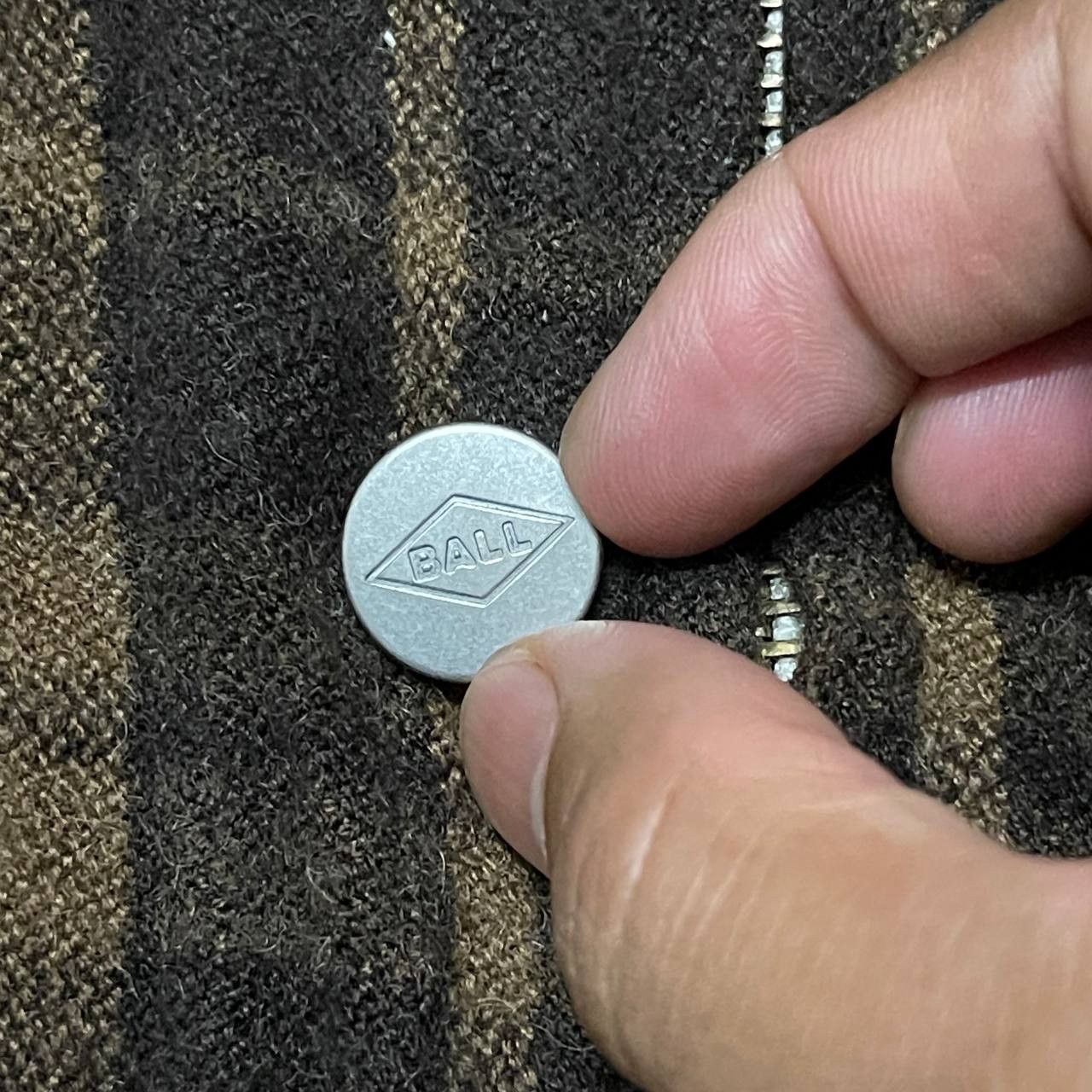 Vintage Ball Zipper Button Jacket Issey Miyake Style
