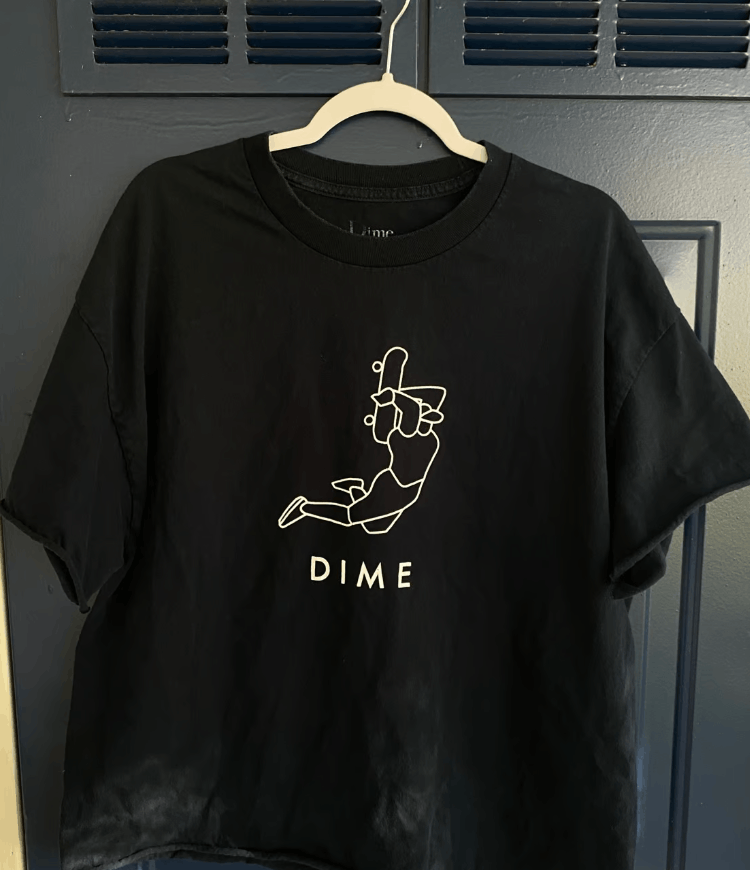 Dime Dime Skate Attack Tee Cropped Fit Size US XL / EU 56 / 4 - 1 Thumbnail