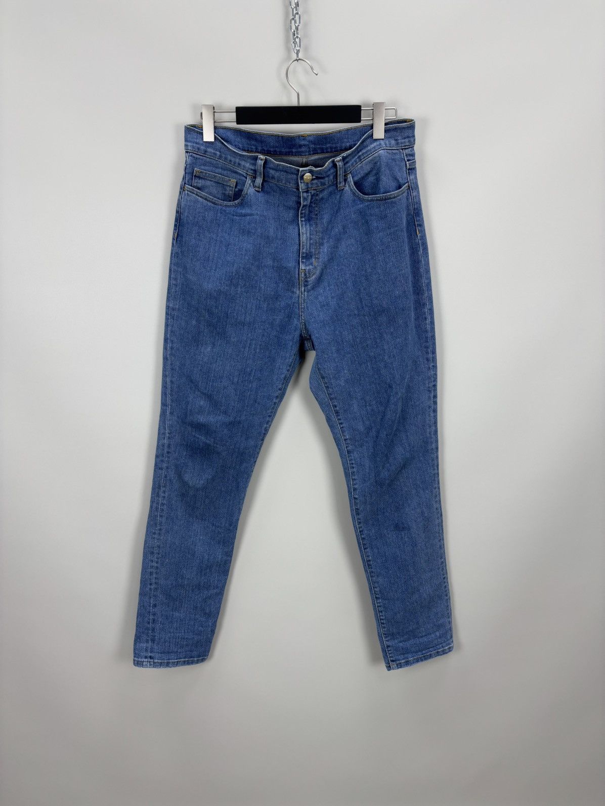 Carhartt Mens jeans Carhartt Size 33x32 Color Blue Size US 33 - 1 Thumbnail