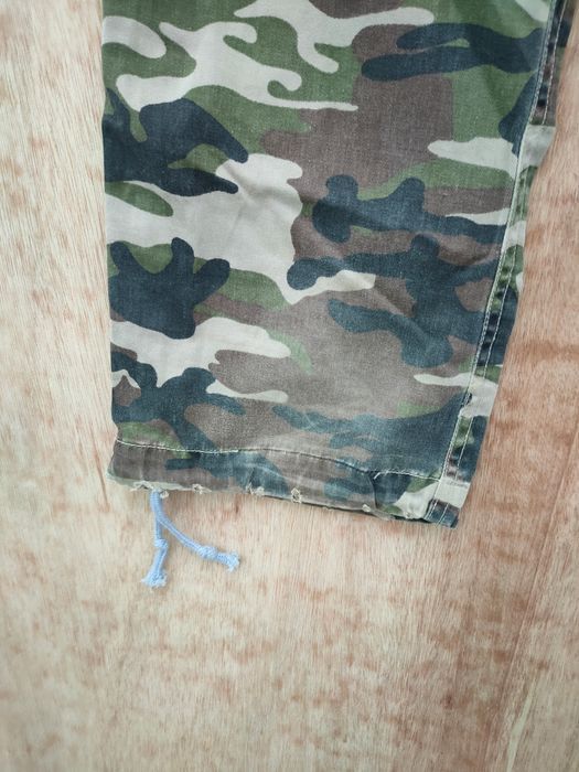 Japanese Brand over whelm camo military multipocket cargo pants #46-002DLL Size US 30 / EU 46 - 4 Thumbnail