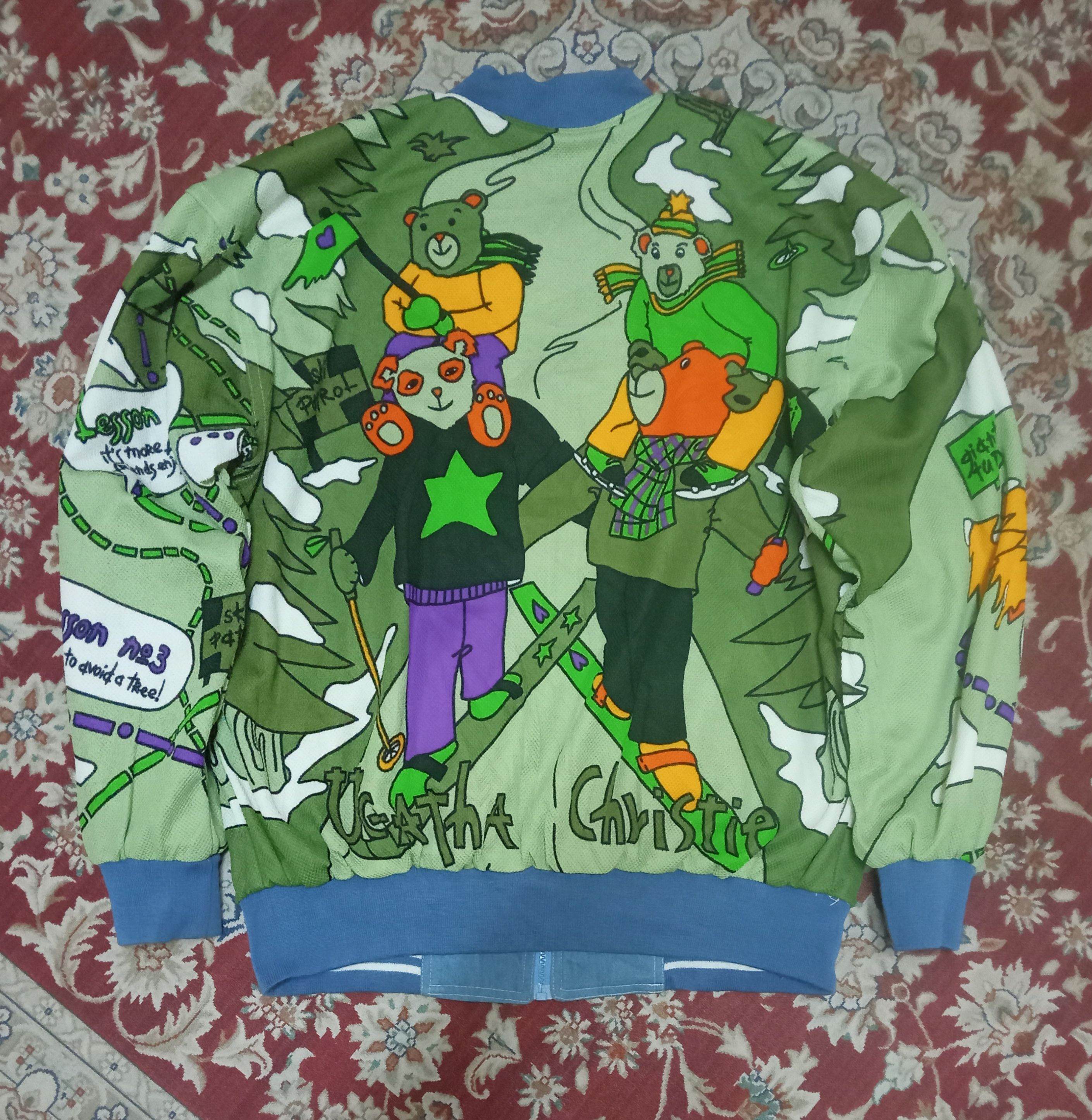 Japanese Brand Jou Santa Christjerd Ugatha Christie Reversible Jacket Size US L / EU 52-54 / 3 - 3 Thumbnail
