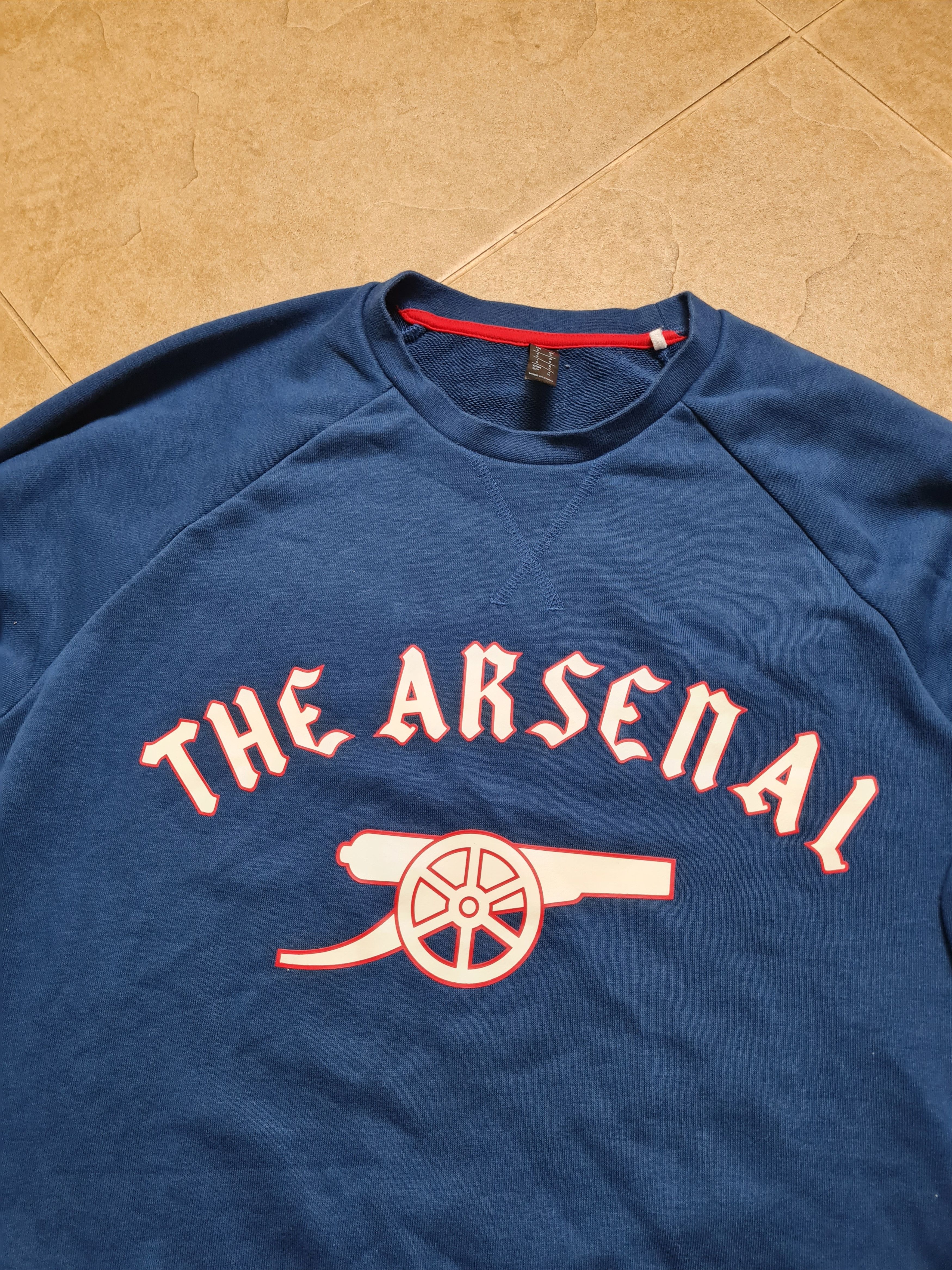 Adidas Sweatshirt Arsenal Adidas Graphic Crew Mystery Blue 21/22 Size US M / EU 48-50 / 2 - 14 Thumbnail