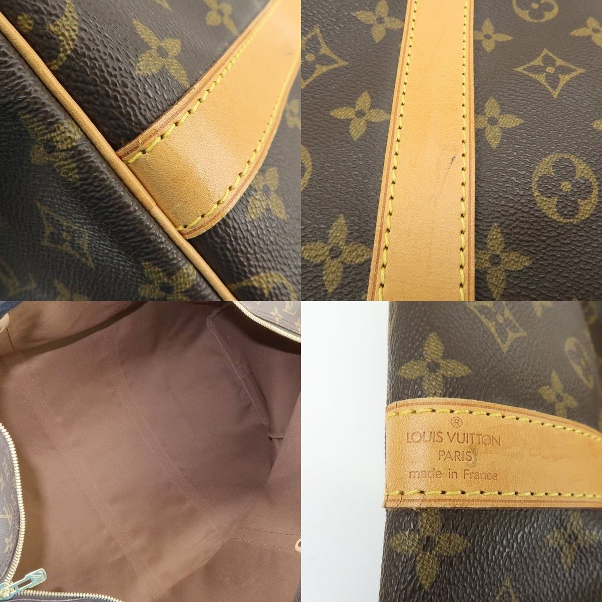 Louis Vuitton Louis Vuitton Monogram Keepall Bandouliere 60 Duffle Bag Size ONE SIZE - 7 Thumbnail
