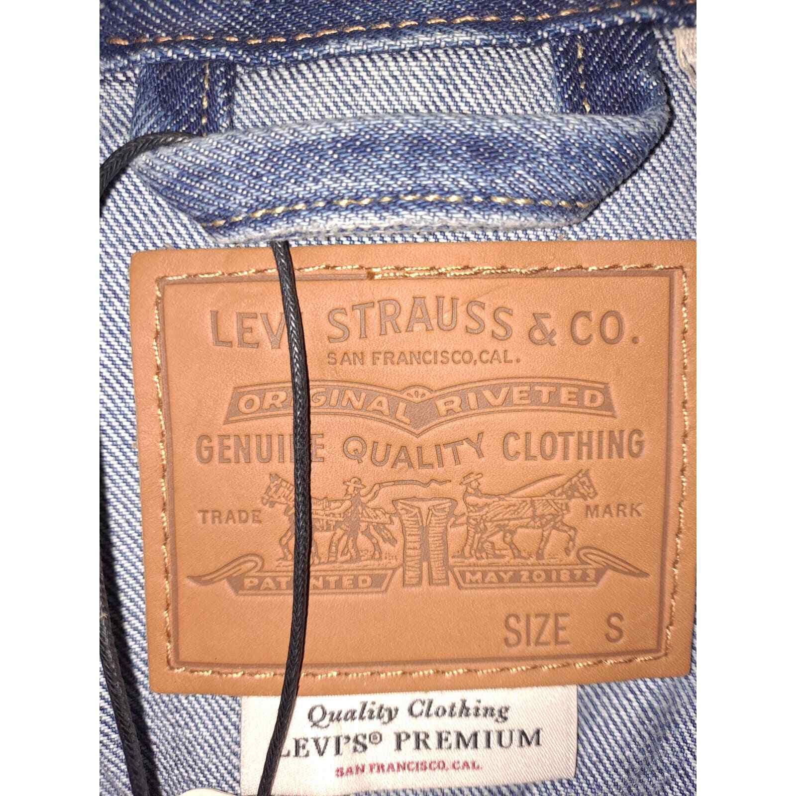 Levi's NWT Levi's Denim Trucker Jean Jacket Size Small Size US S / EU 44-46 / 1 - 8 Thumbnail