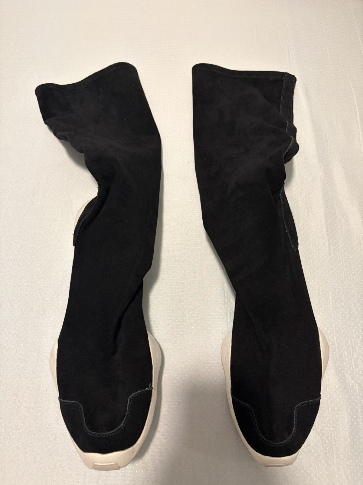 Adidas × Rick Owens RICK OWENS X ADIDAS STRETCH SOCK RO RUNNER GEOBASKET RAMONES Size US 10 / EU 43 - 7 Thumbnail