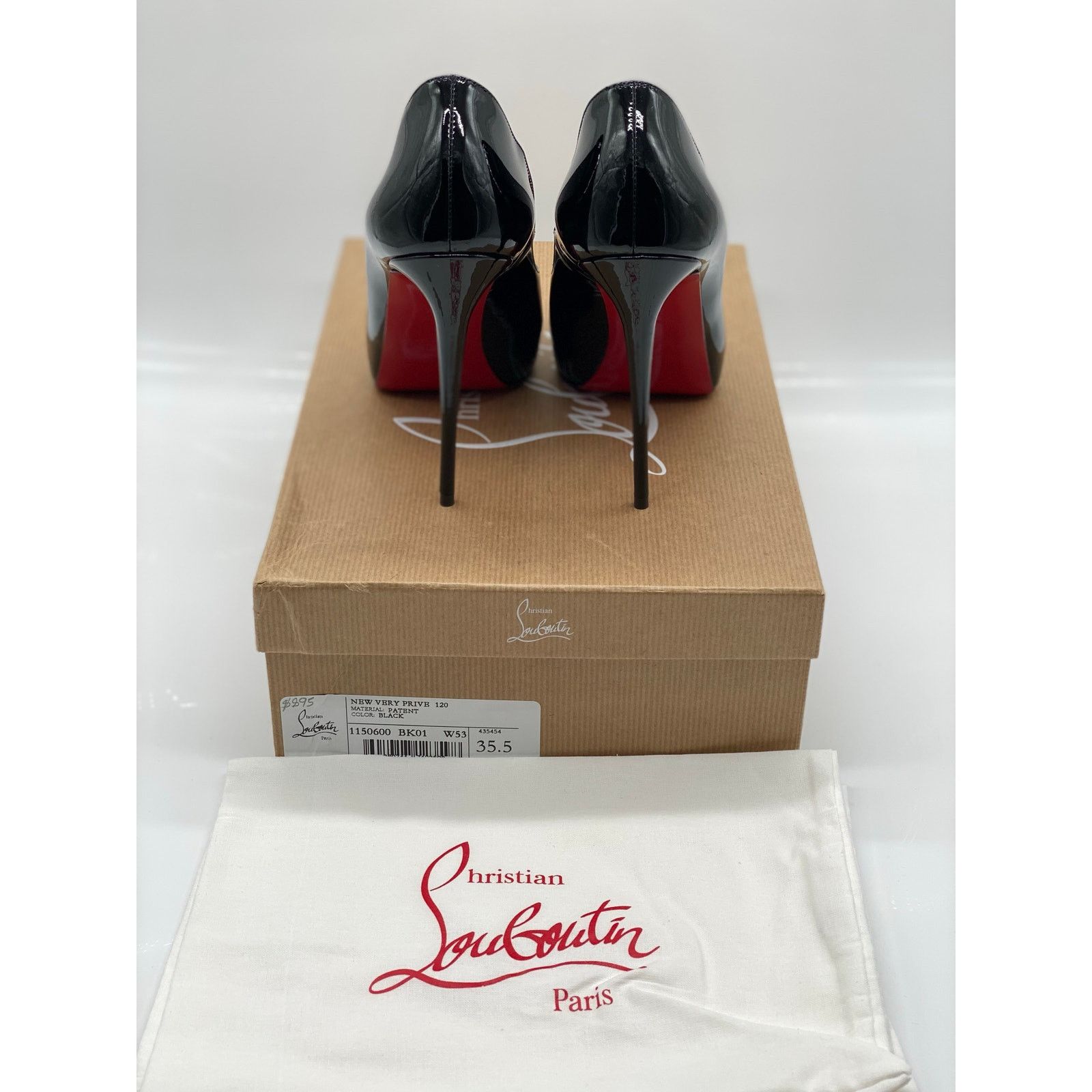 Christian Louboutin Christian Louboutin New Very Privé 120 mm Pumps sz. 35.5 eu Size US 5.5 / IT 35.5 - 7 Thumbnail
