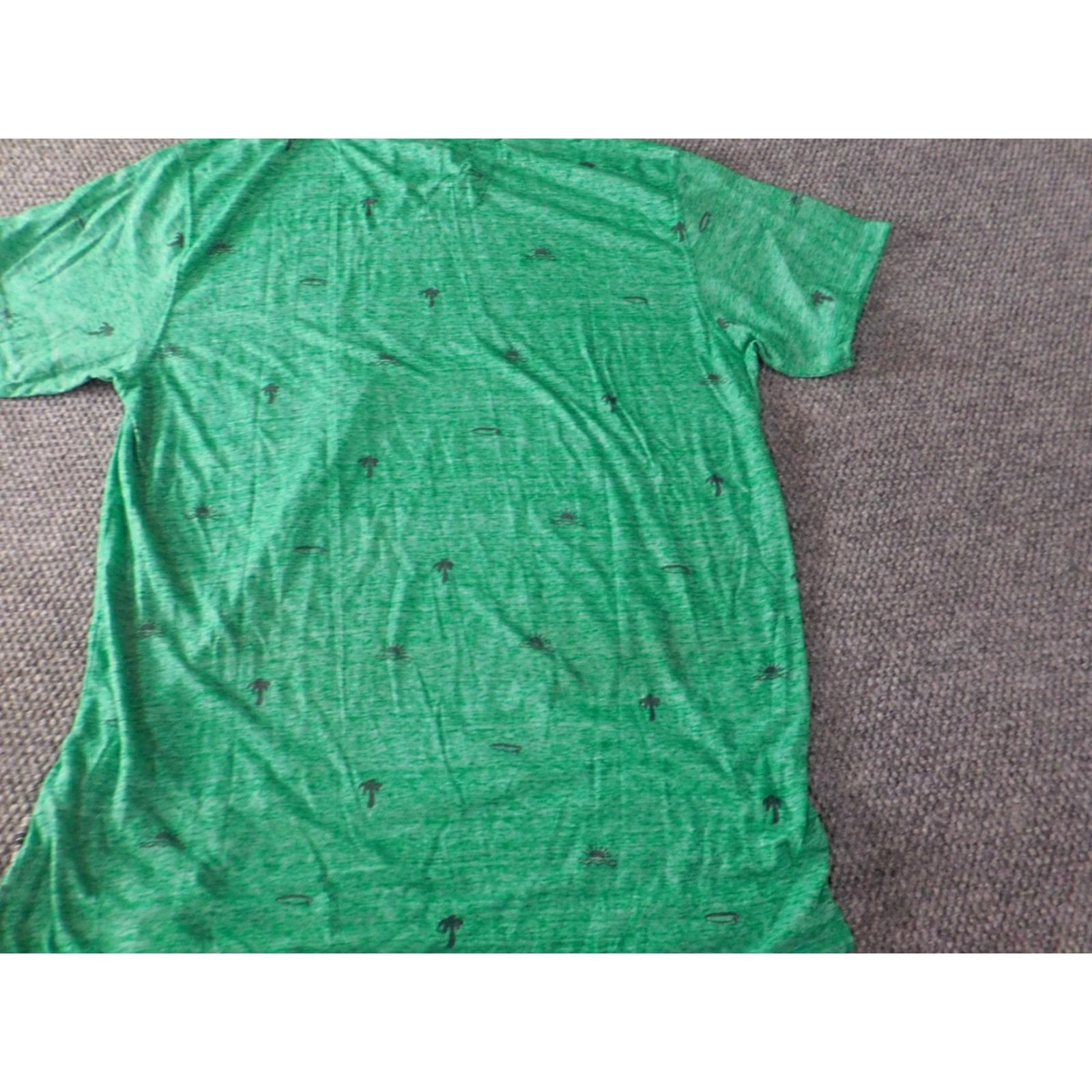 Vintage Ditch Plains Shirt 2XL Green Crew Neck Short Sleeve Cotton Knit Logo T-Shirt Mens Classic Vintage: No? Size US XXL / EU 58 / 5 - 6 Thumbnail