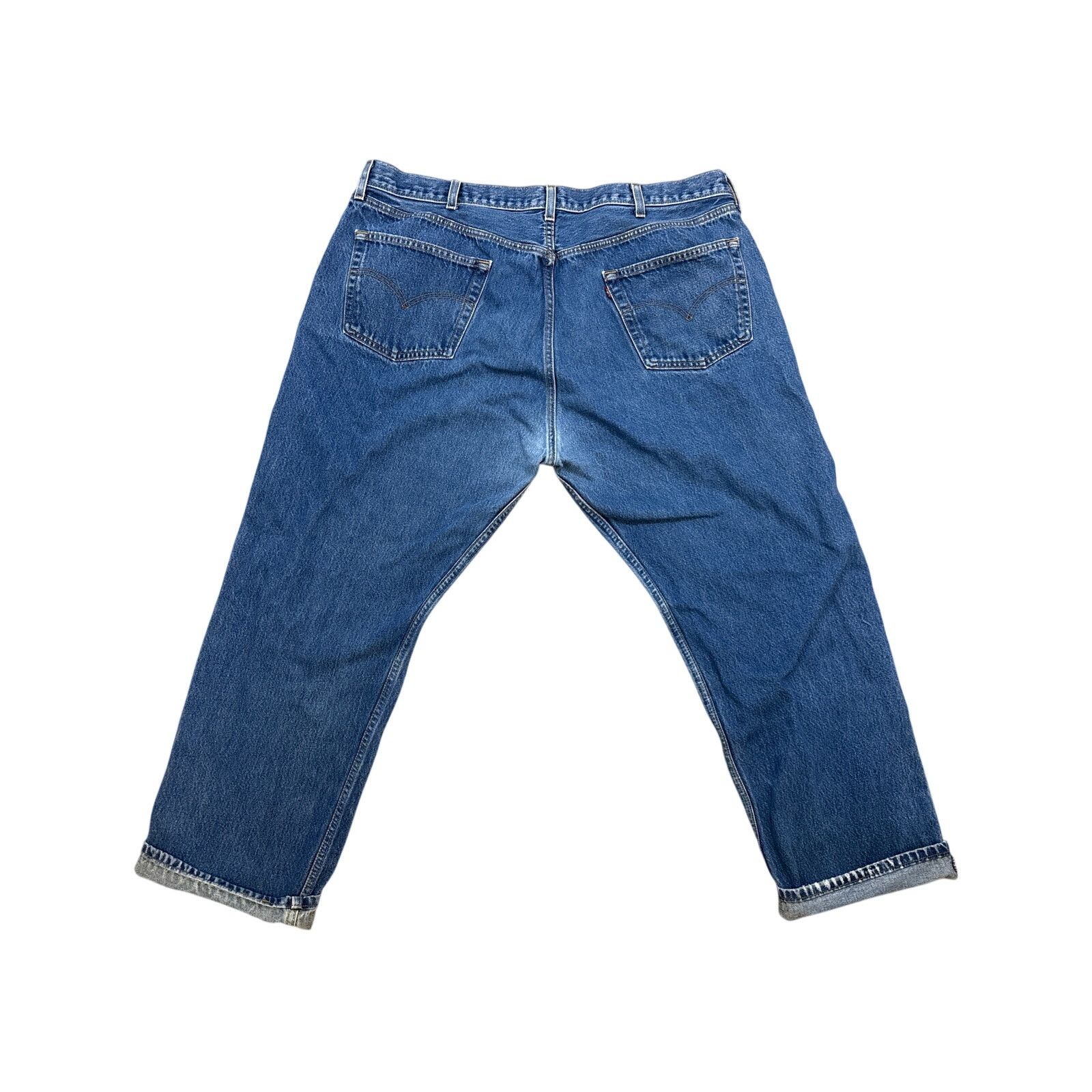 Levi's Vintage 1998 Levi’s 501 button fly USA selvedge jean 41x30 Size US 40 / EU 56 - 6 Thumbnail
