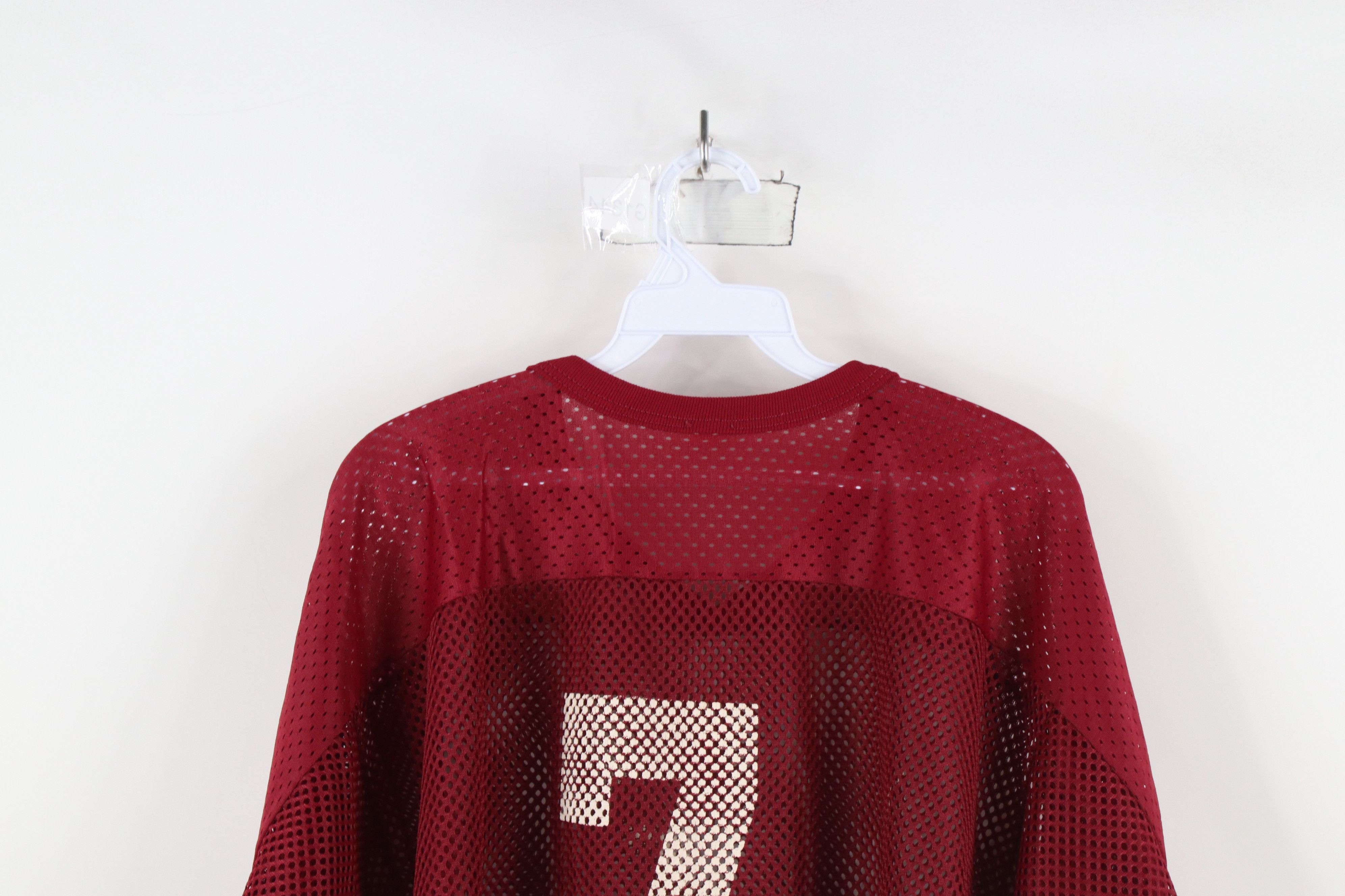 Vintage Vintage 90s Bike Mesh Glass City Lacrosse Jersey Red #7 USA Size US XL / EU 56 / 4 - 10 Thumbnail